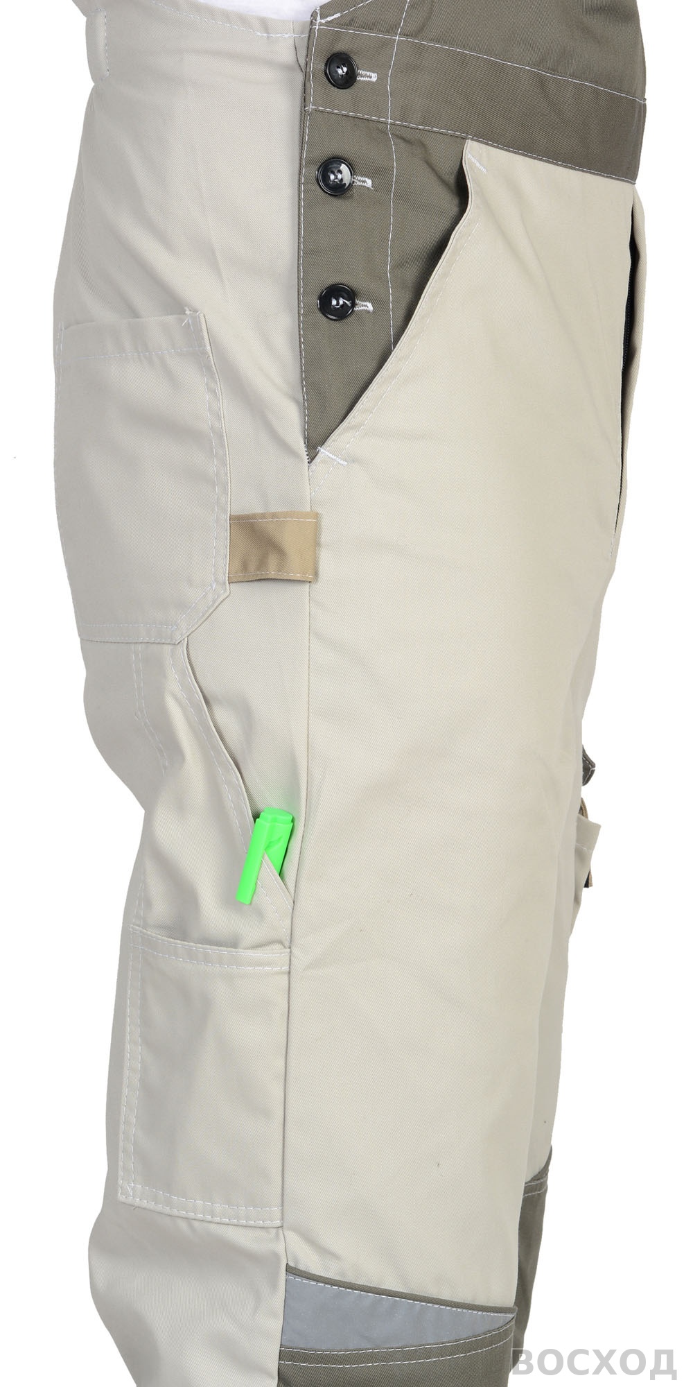 Полукомбинезон СИРИУС-КАСПИЙ с оливой, песочным и СОП