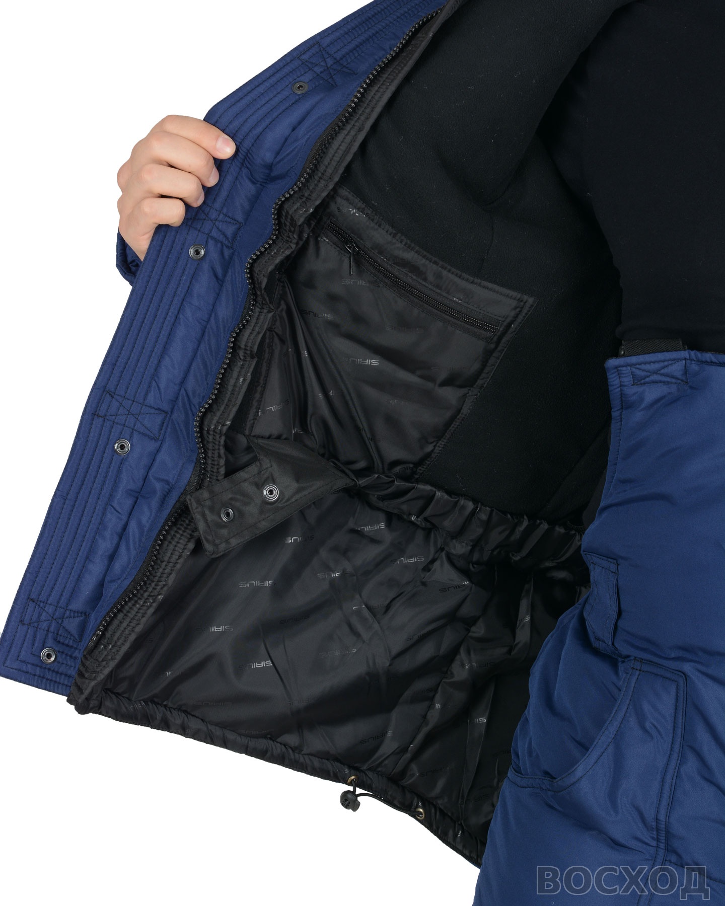 Костюм СИРИУС-БЕРКУТ-ЛЮКС с чёрным