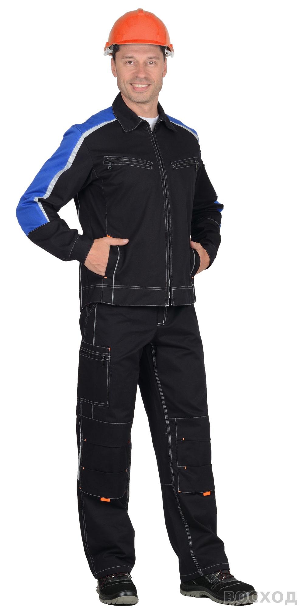 Костюм СИРИУС-ДЖЕТ куртка, полукомбинезон, 100% х/б, пл. 260 г/кв.м