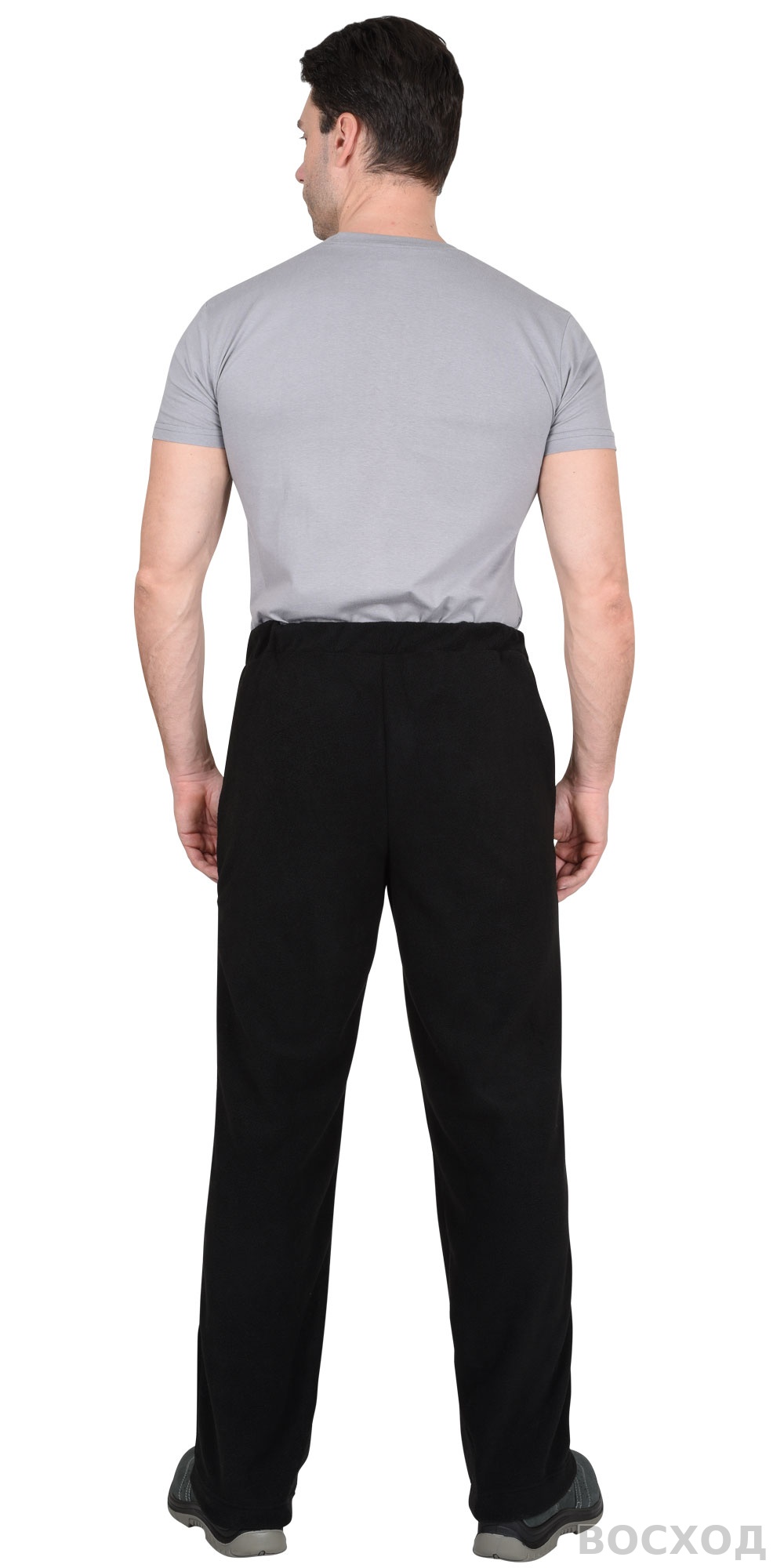 Брюки флисовые СИРИУС-АКТИВ черный пл 280 г. кв/м