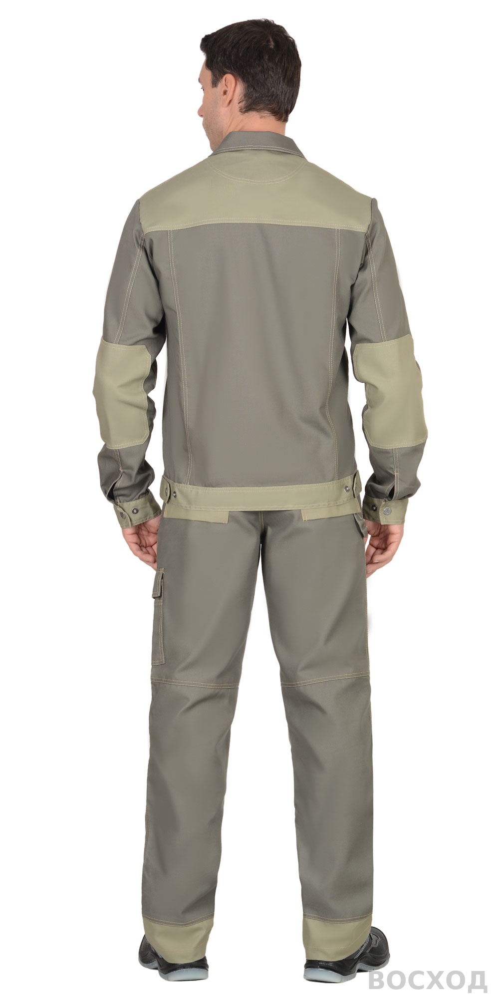 Куртка СИРИУС-ВЕСТ-ВОРК т. со св.оливковым пл. 275 г/кв.м