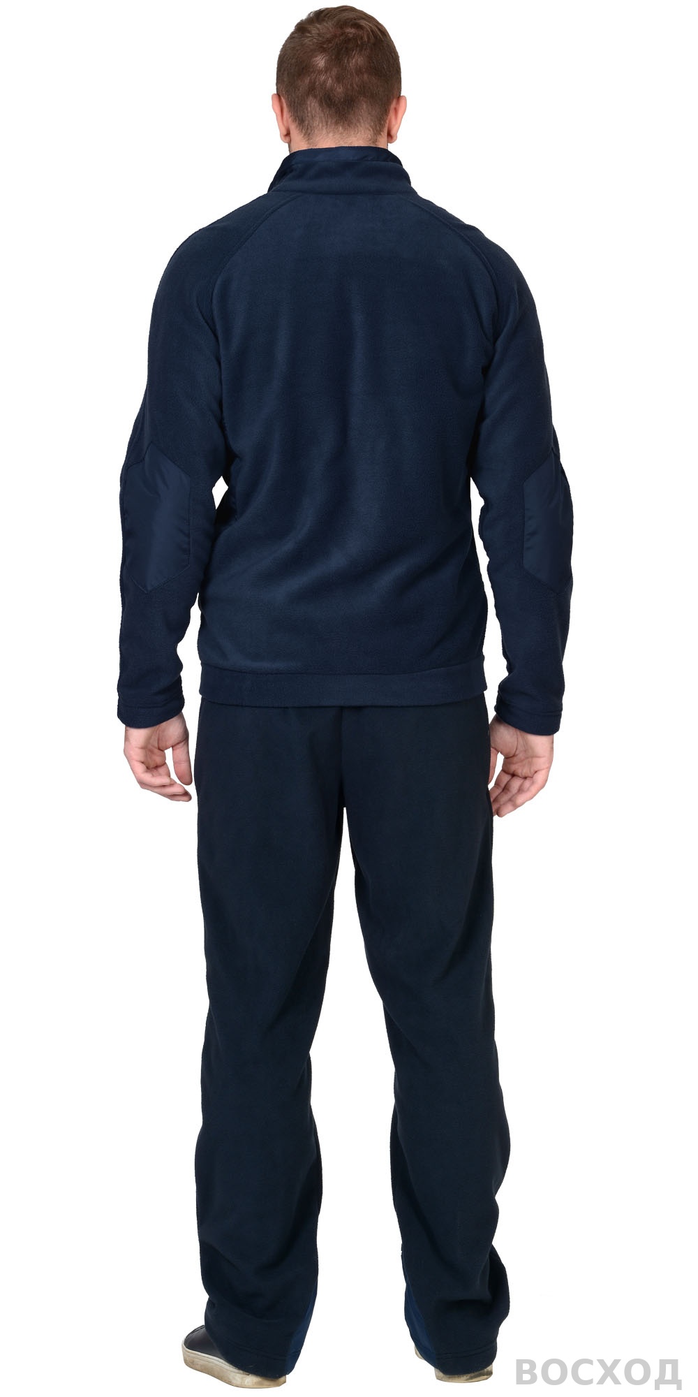 Куртка флисовая СИРИУС-АКТИВ синяя отделка синяя