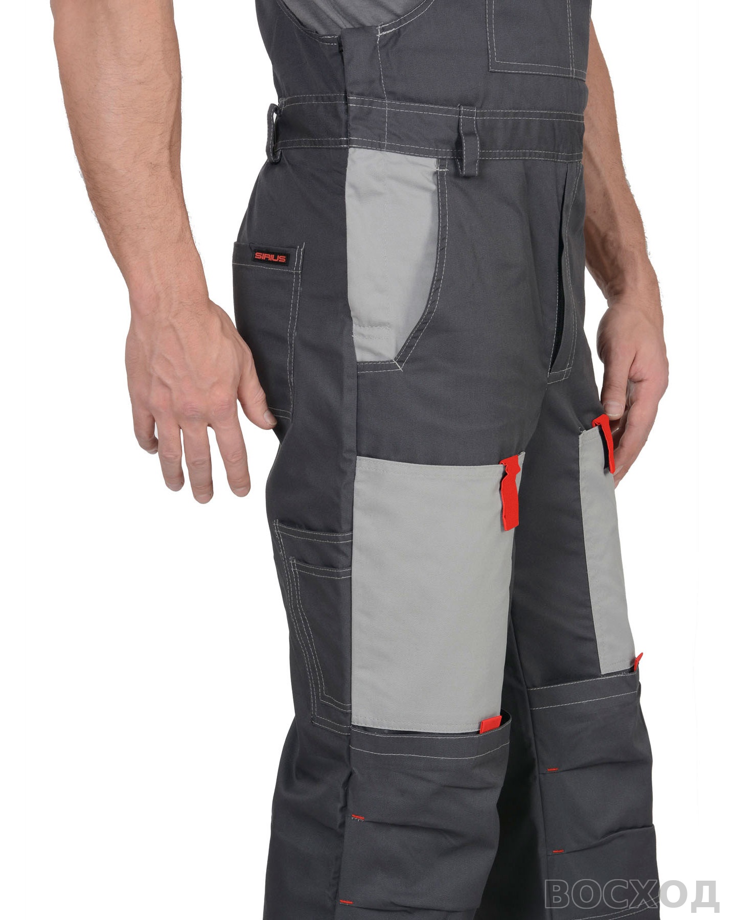 Костюм СИРИУС-ФАВОРИТ куртка, п/к т. со св.серым