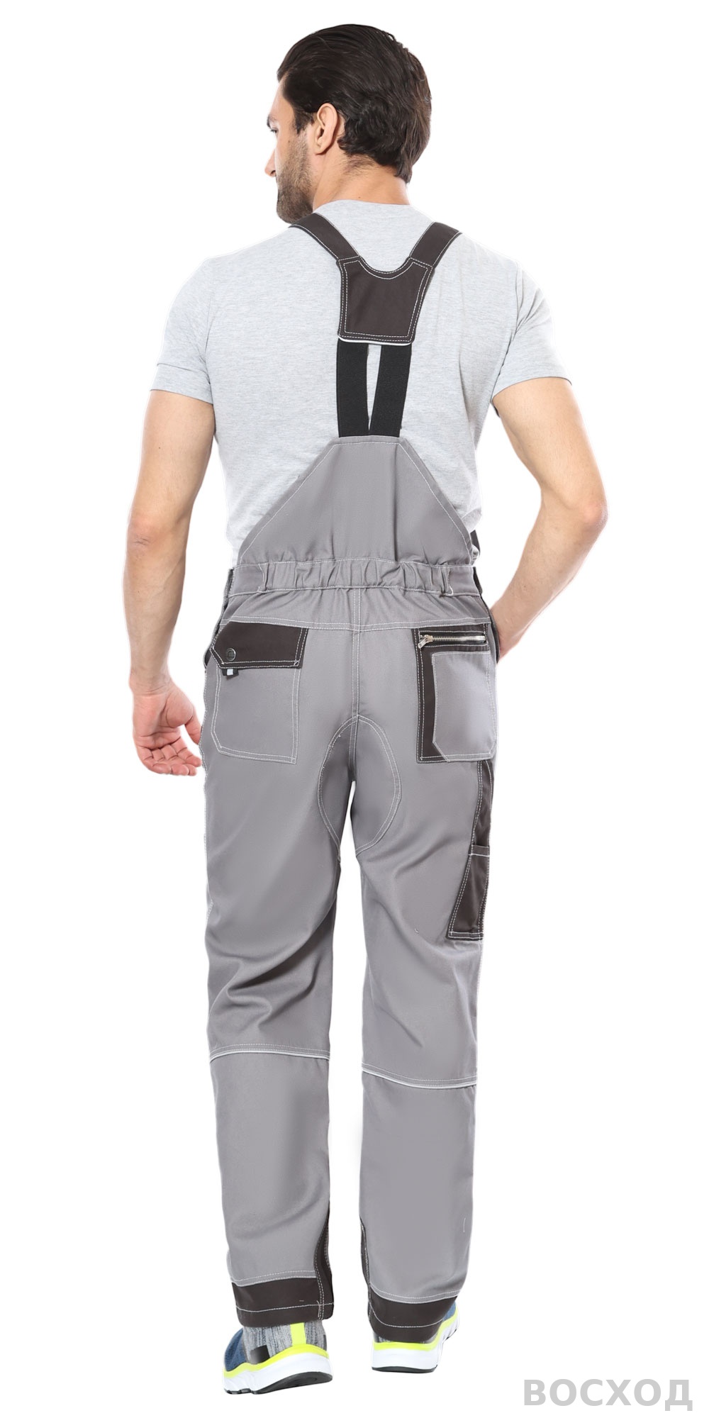 Полукомбинезон СИРИУС-ПЕКИН с черным пл. 280 г/кв.м