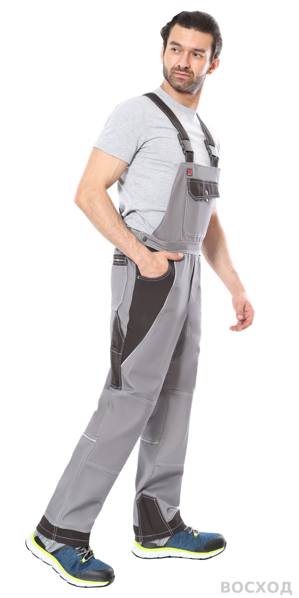 Полукомбинезон СИРИУС-ПЕКИН с черным пл. 280 г/кв.м