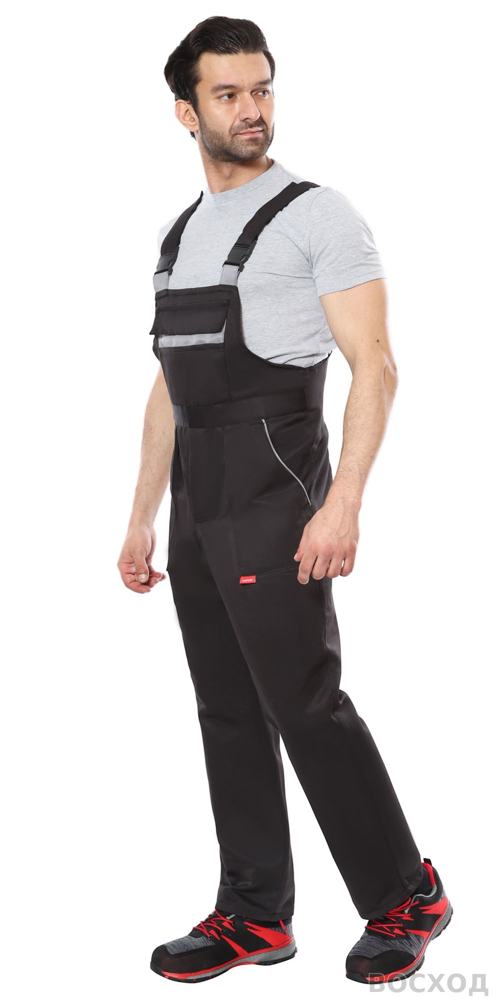 Полукомбинезон СИРИУС-ПРОФЕССИОНАЛ черный