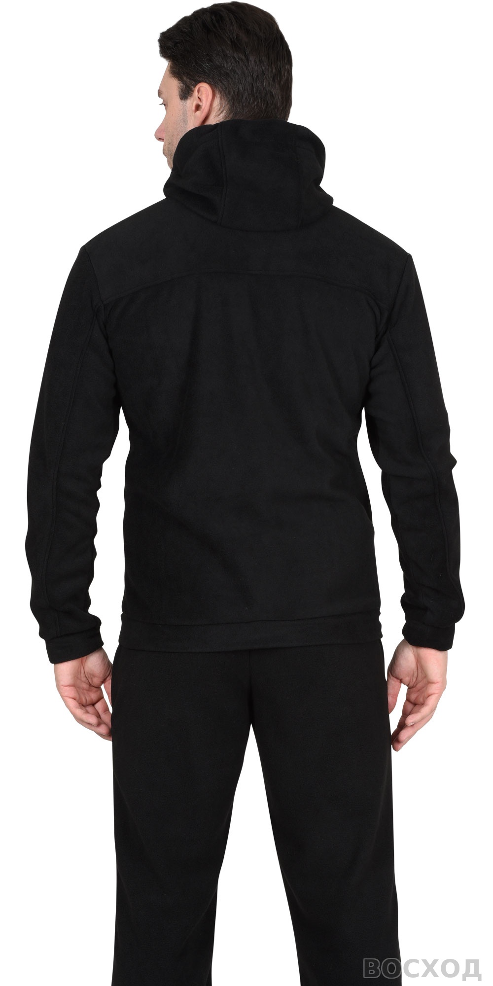 Куртка флисовая СИРИУС-МЕРКУРИЙ черная