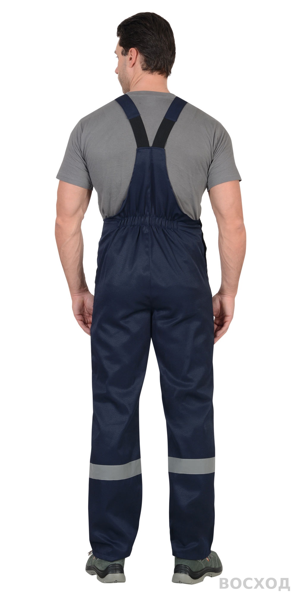 Костюм СИРИУС-СТРОЙГРАД куртка, п/к с васильковым СОП 50мм