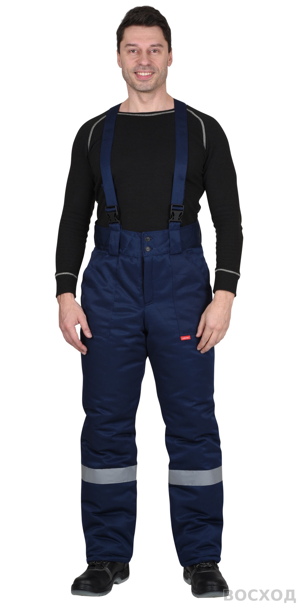 Костюм СИРИУС-РОСТ-АРКТИКА куртка, брюки, с васильковым и СОП