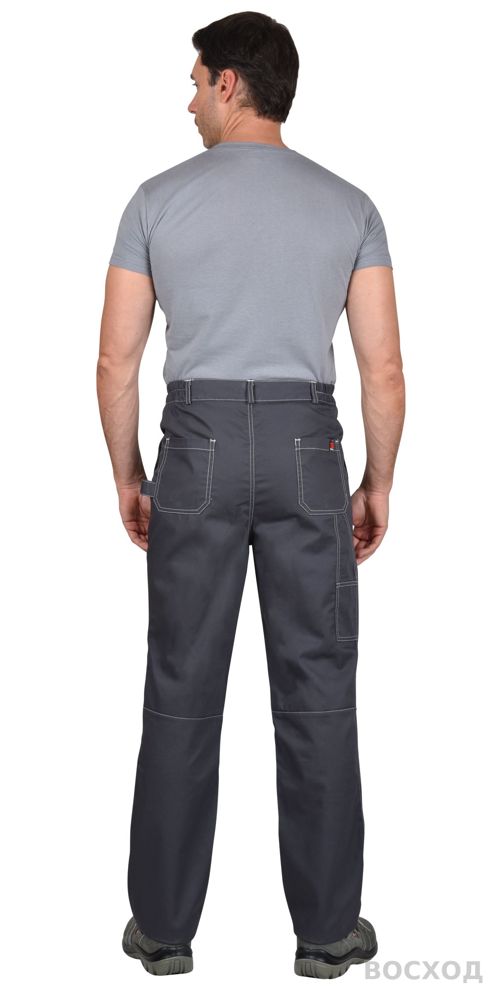 Брюки СИРИУС-ФАВОРИТ-ЛЮКС т. с серым