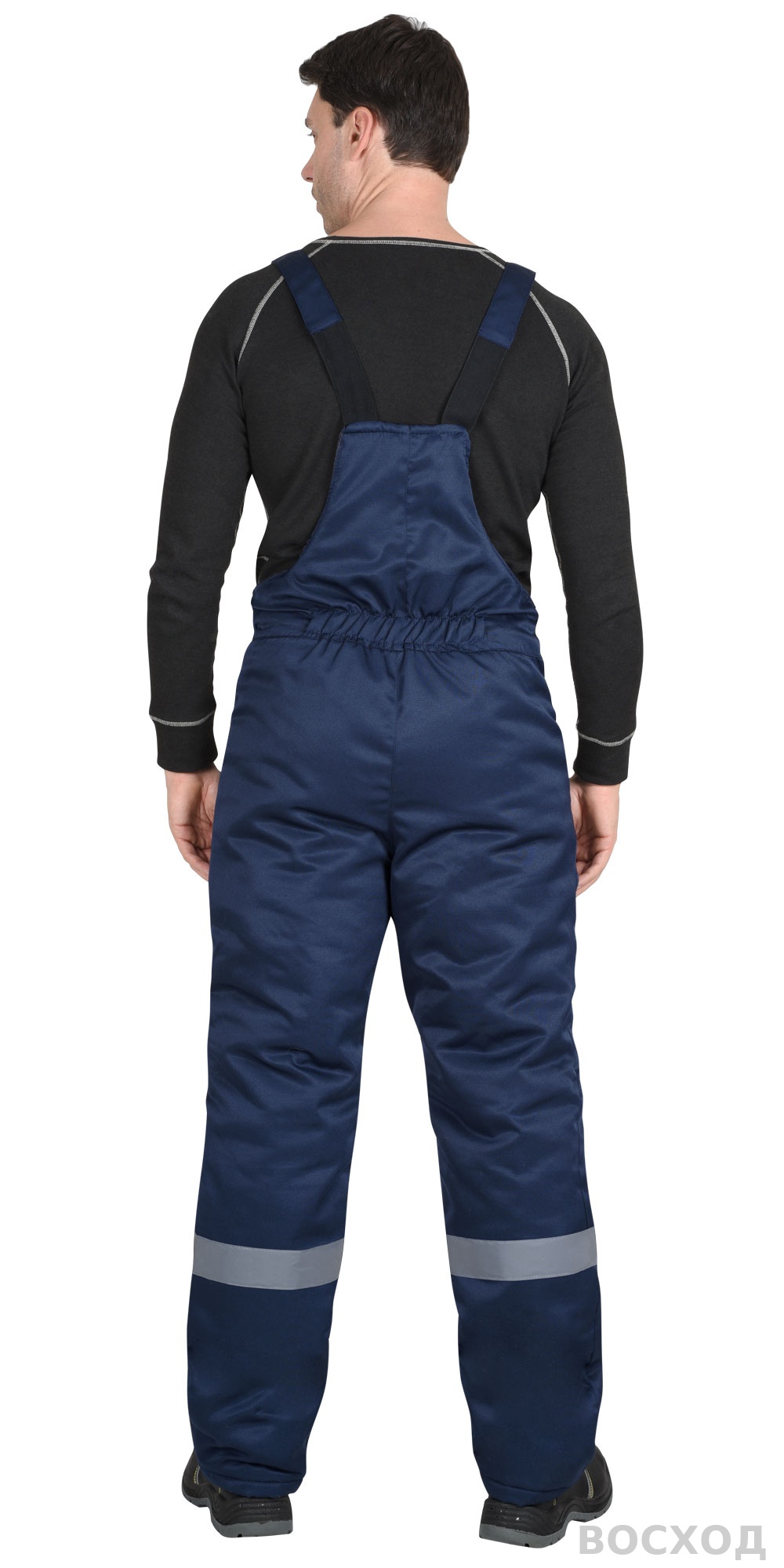 Костюм СИРИУС-БРИГАДИР куртка, полукомбинезон, с васильковым и СОП