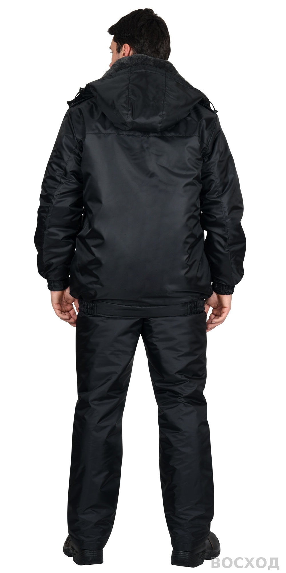Костюм СИРИУС-ПОЛЮС куртка, брюки черный