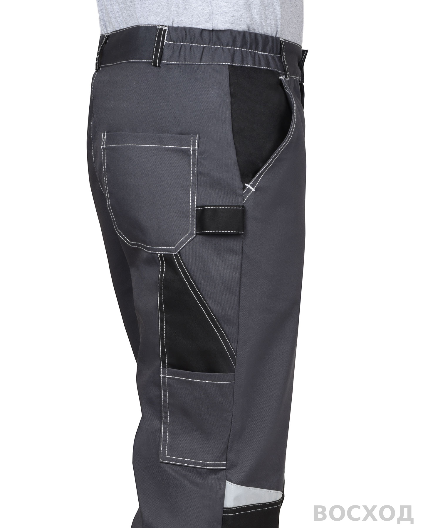 Брюки СИРИУС-ФАВОРИТ-МЕГА с черным