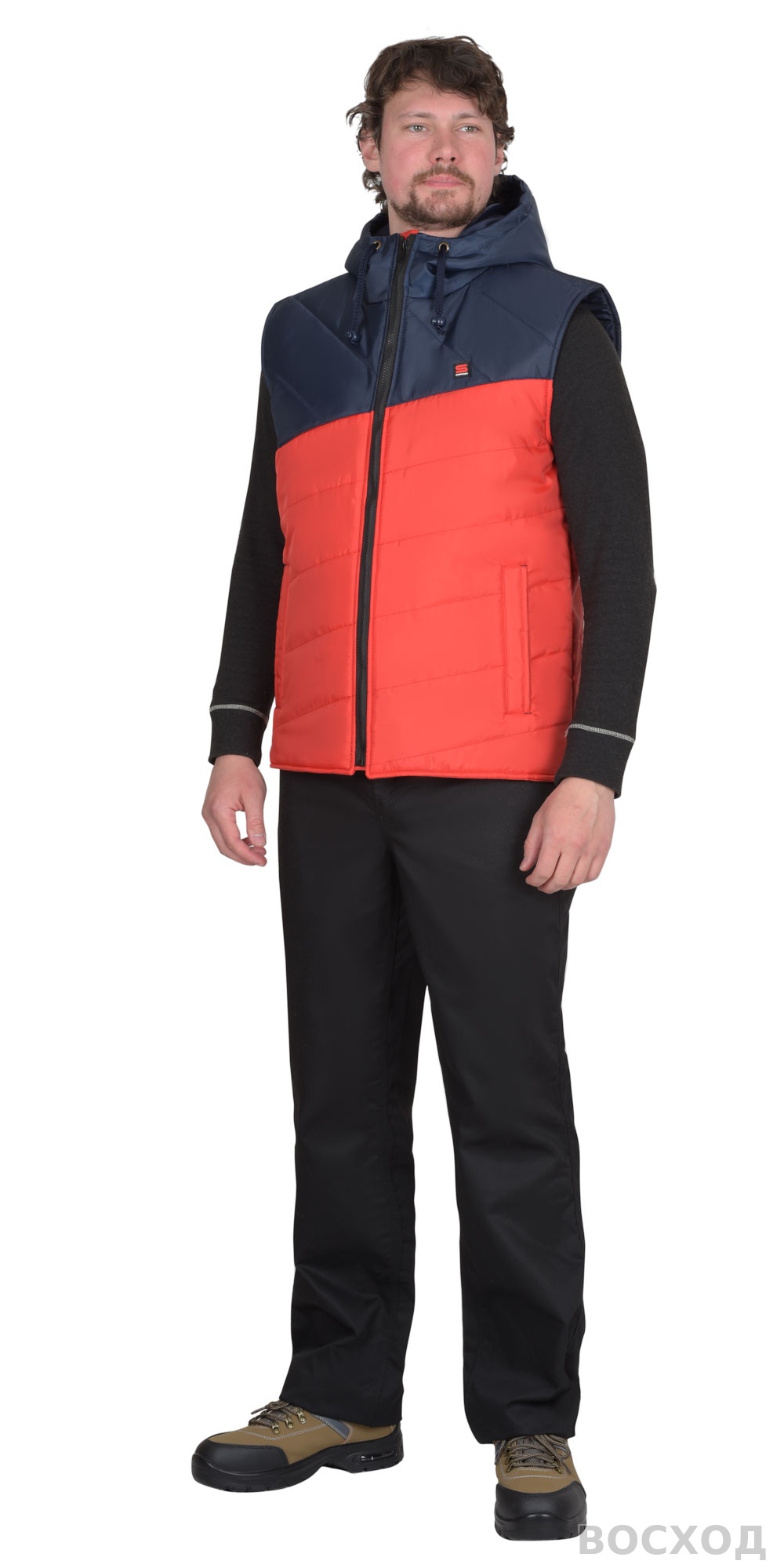 Жилет СИРИУС-ЭЛЬБРУС с темно-синим