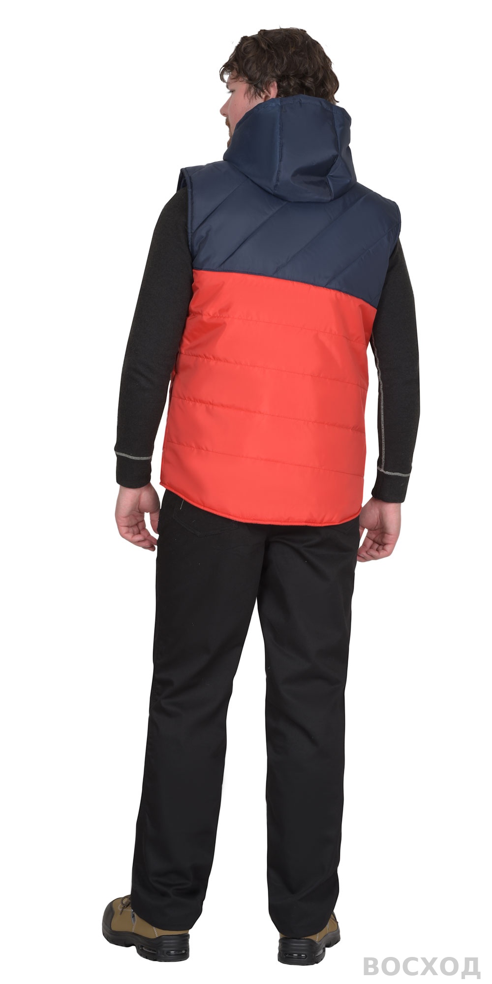 Жилет СИРИУС-ЭЛЬБРУС с темно-синим