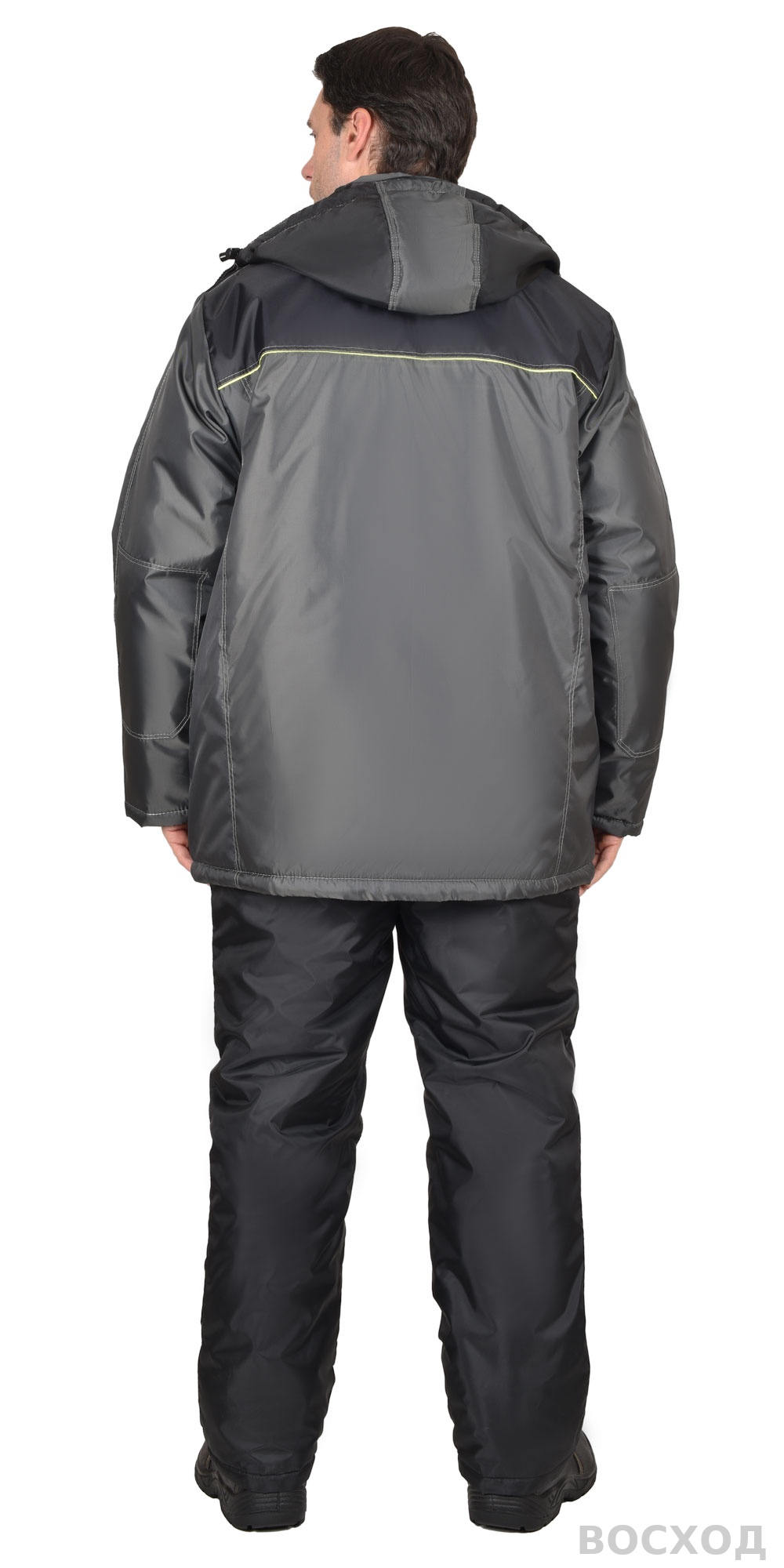 Костюм СИРИУС-ФАВОРИТ куртка, полукомбинезон, т. с серым