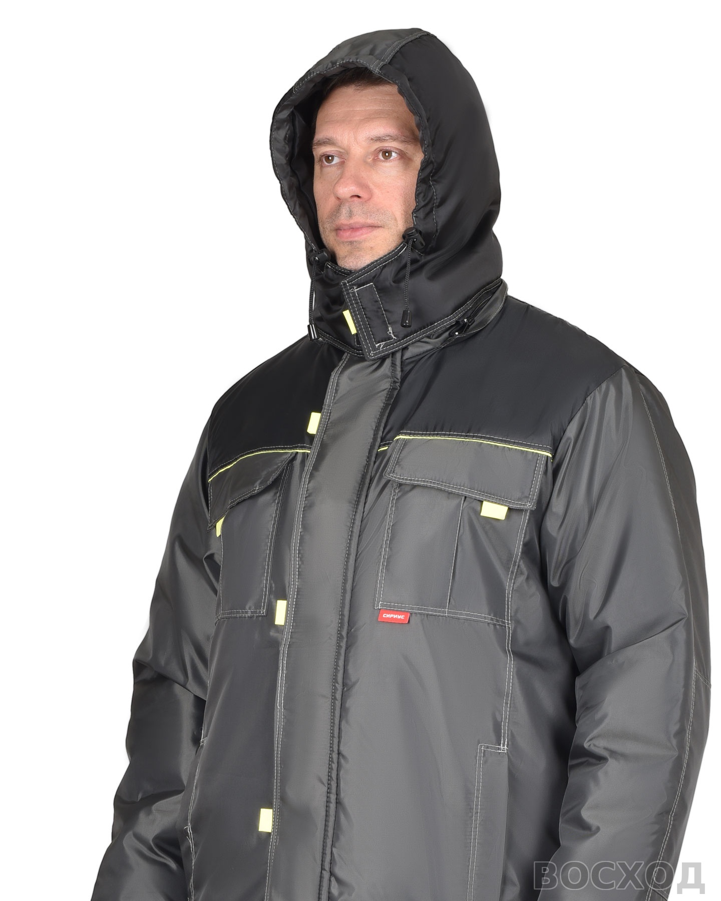 Костюм СИРИУС-ФАВОРИТ куртка, полукомбинезон, т. с серым