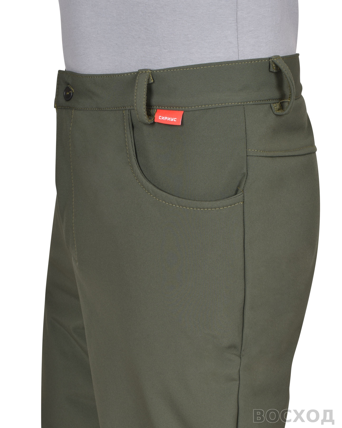 Брюки СИРИУС-АЗОВ софтшелл пл 350 г/кв.м