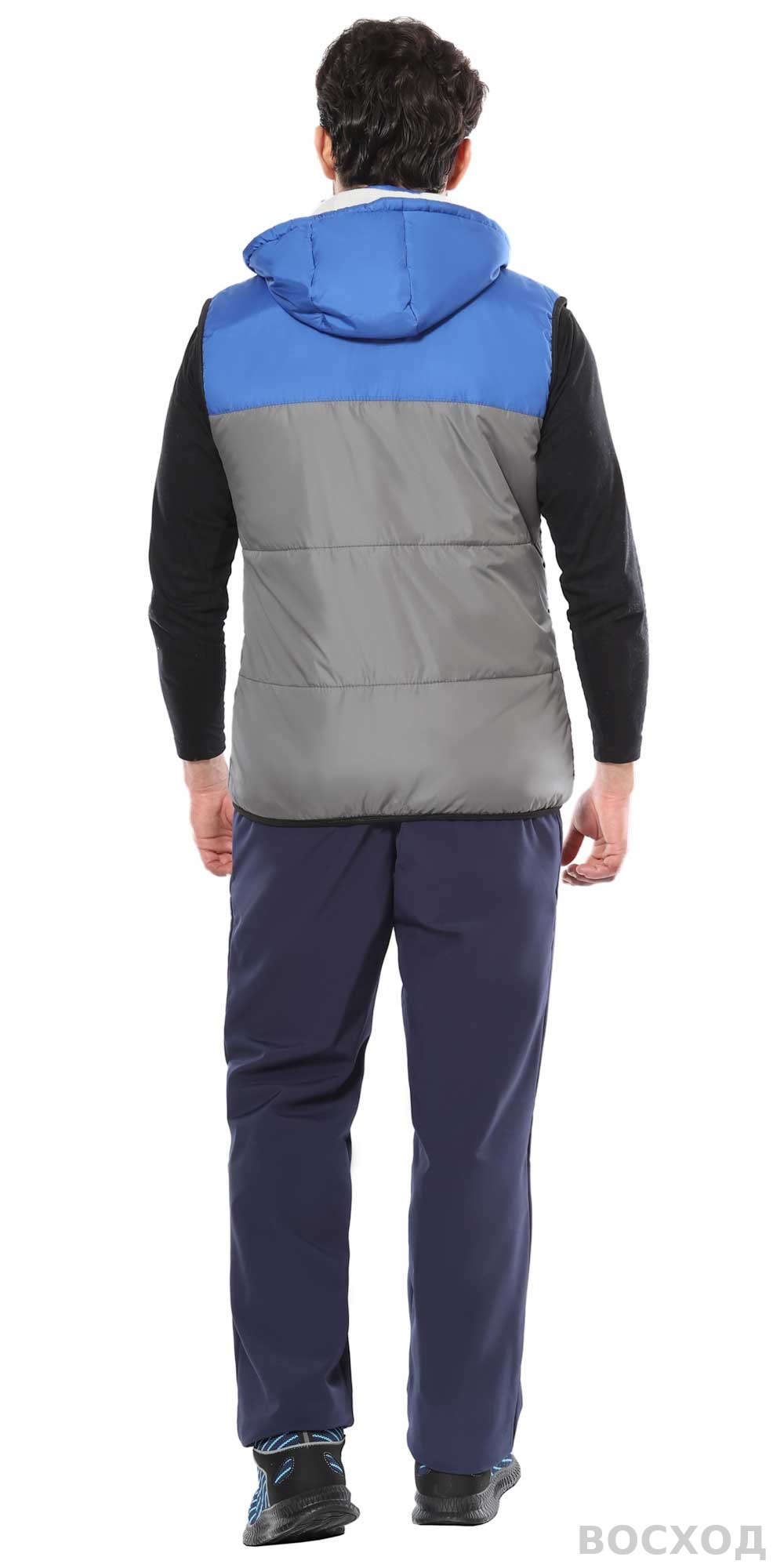 Жилет СИРИУС-ДРАЙВ (на подкладке флис) с васильковым