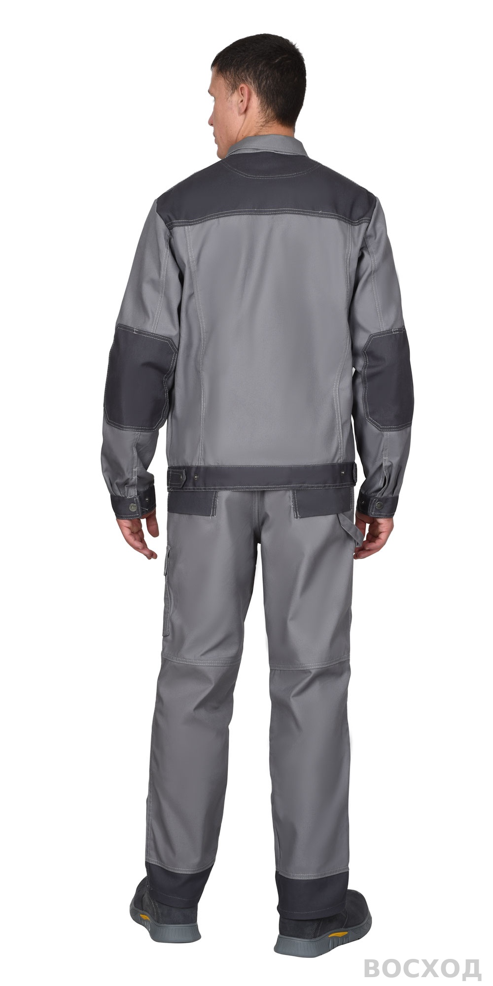 Куртка СИРИУС-ВЕСТ-ВОРК ср. с т.серым пл. 275 г/кв.м