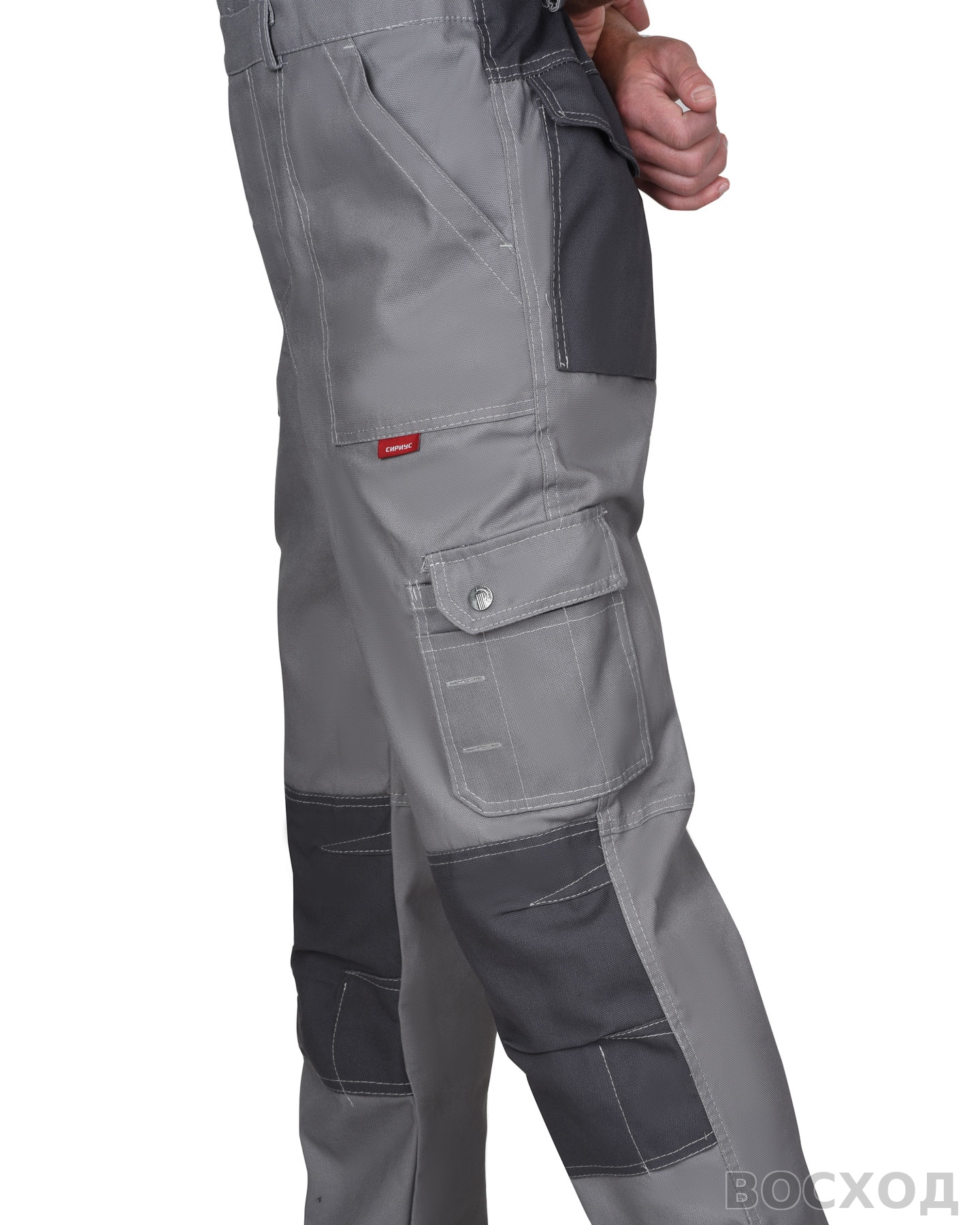 Полукомбинезон СИРИУС-ВЕСТ-ВОРК ср. с т.серым