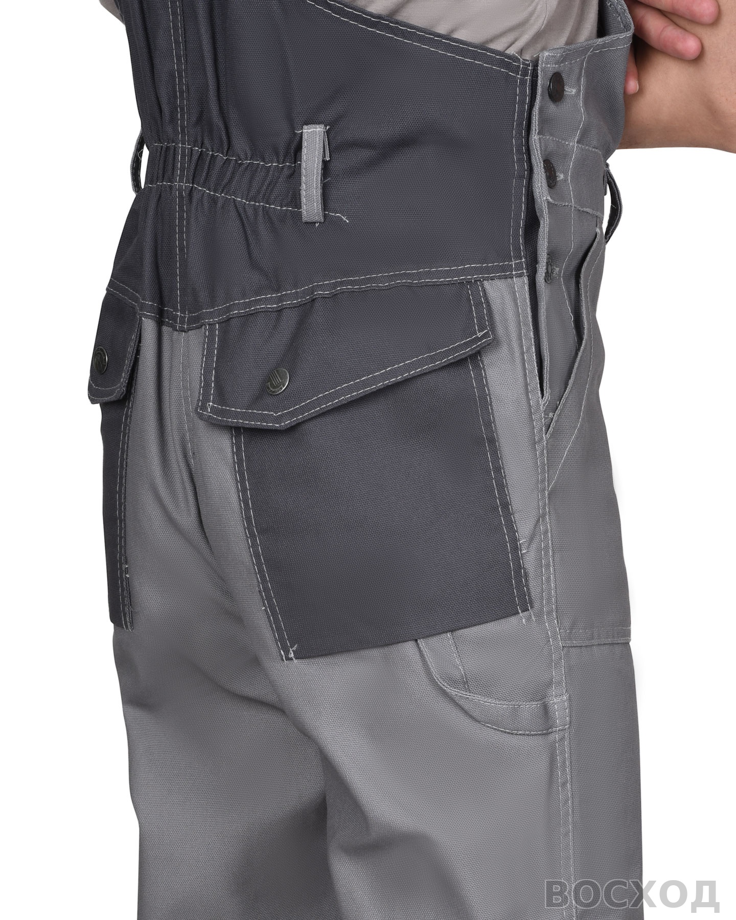 Полукомбинезон СИРИУС-ВЕСТ-ВОРК ср. с т.серым