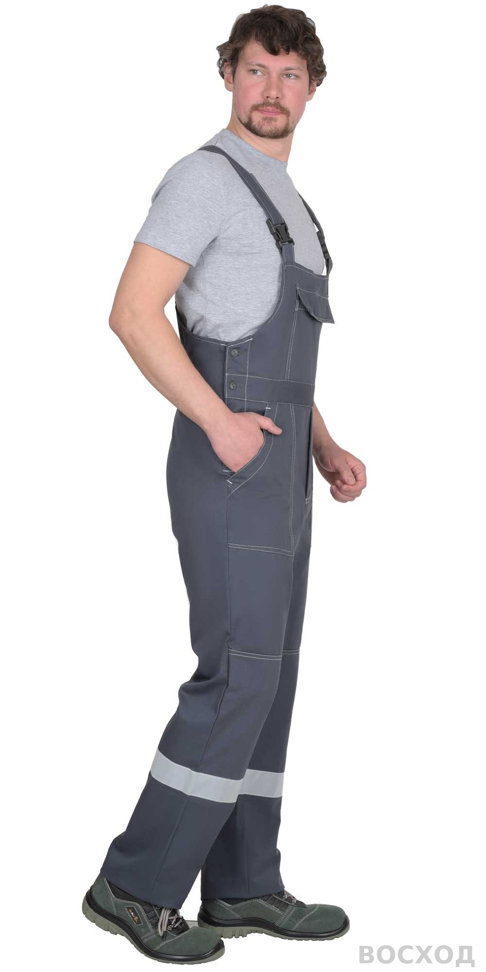 Костюм СИРИУС-САМОТЛОР-РОСС куртка, п/к с вас. 80% х/б 20% п/э антист. нить 250 г/кв.