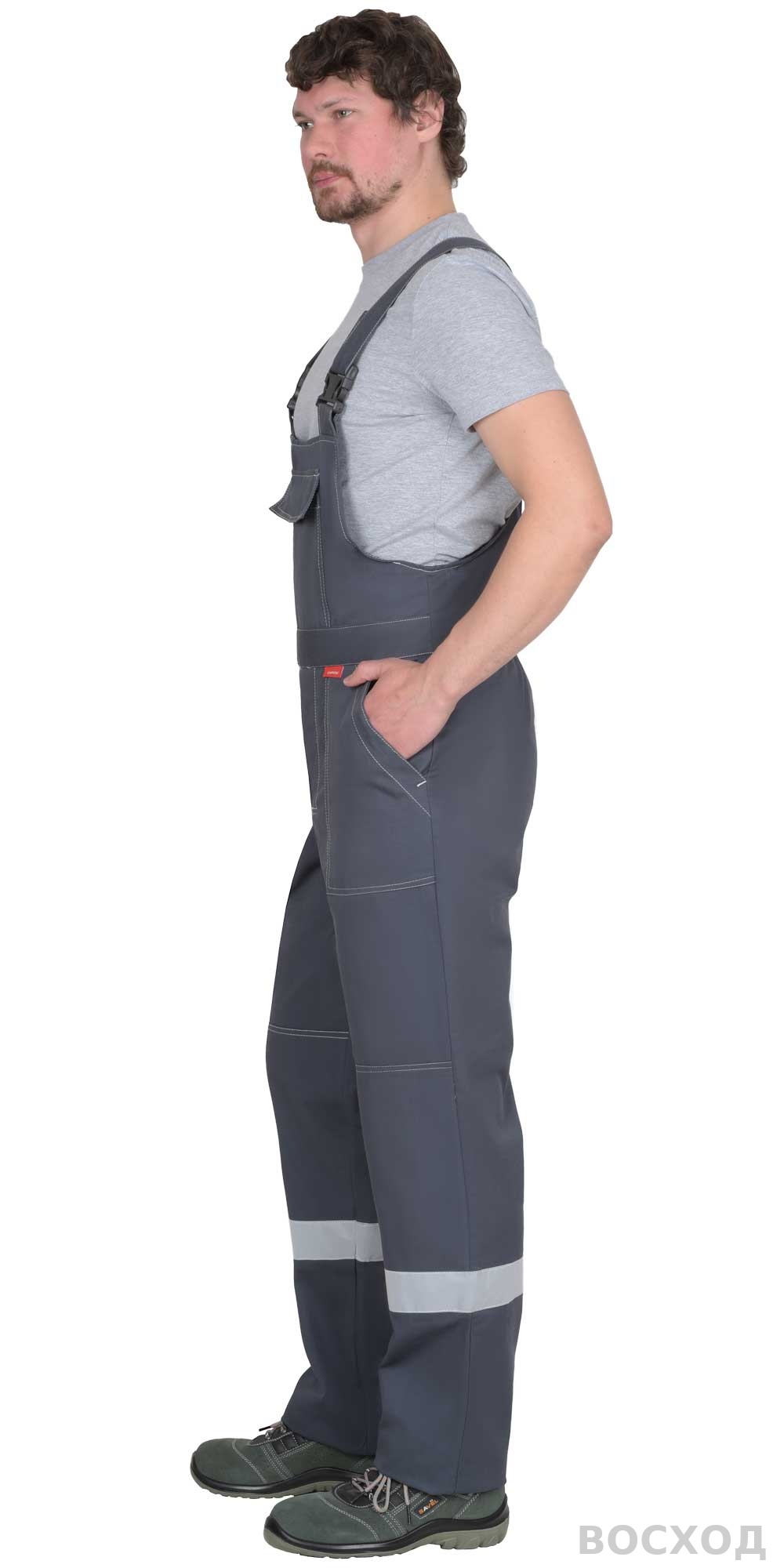 Костюм СИРИУС-САМОТЛОР-РОСС куртка, п/к с вас. 80% х/б 20% п/э антист. нить 250 г/кв.