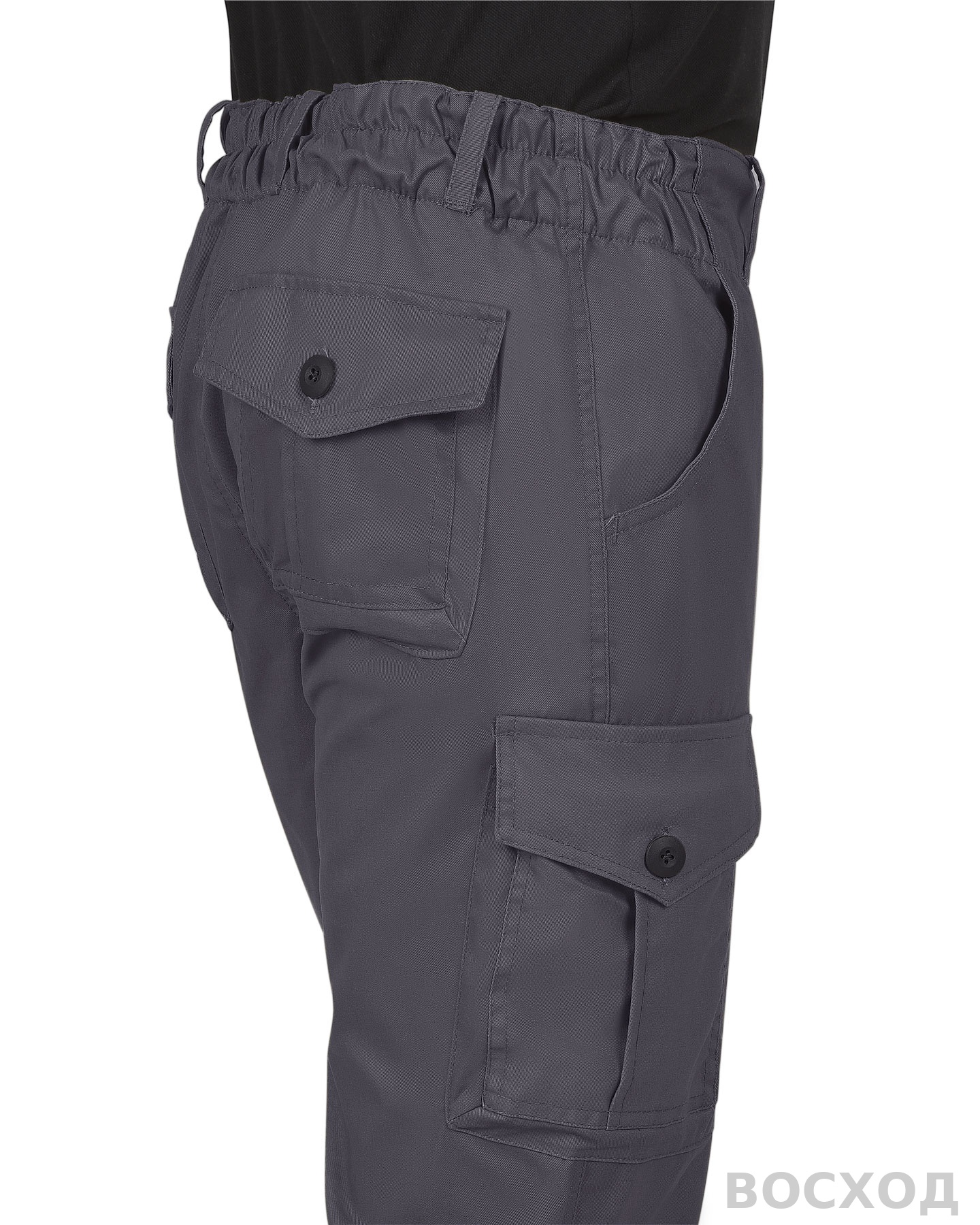 Брюки СИРИУС-ТАКТИК темно- тк. механический стрейч с ВО