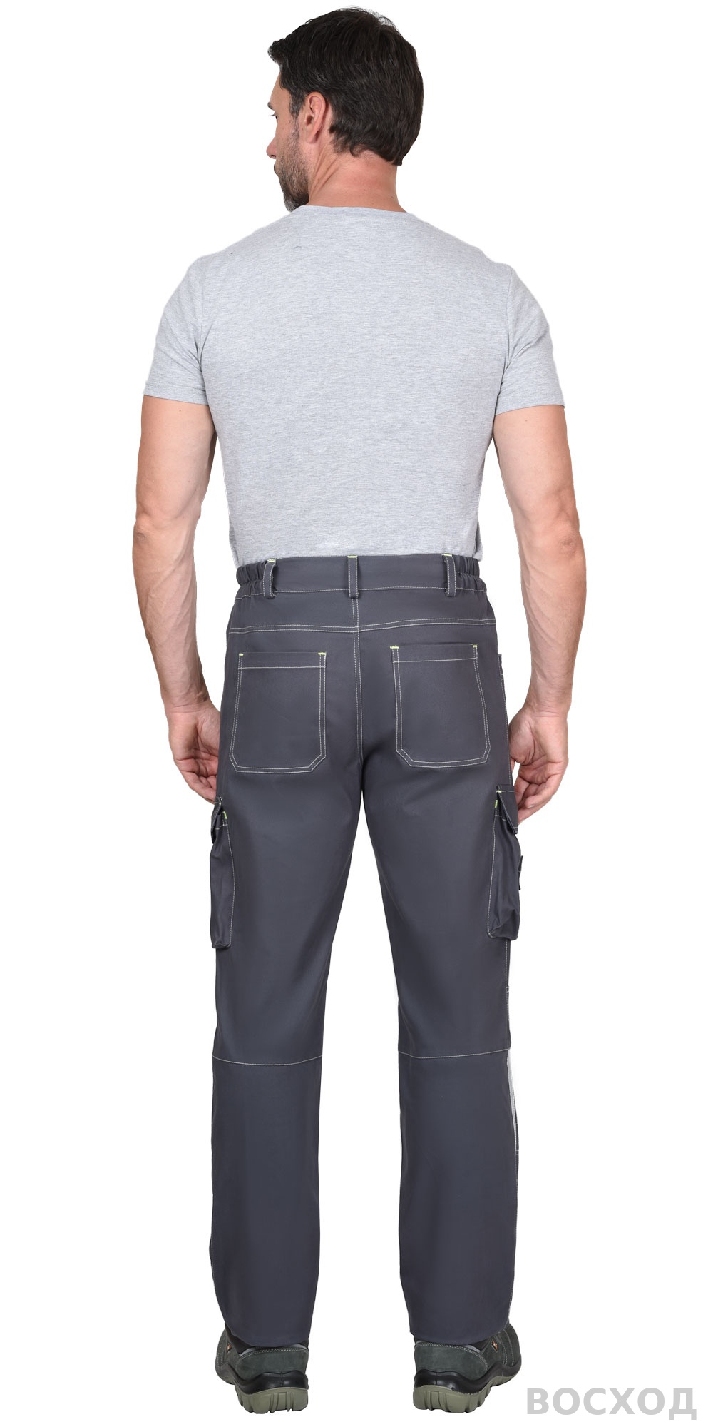 Костюм СИРИУС-ДЖЕТ куртка, брюки т- с синим тк. мех. стрейч с ВО