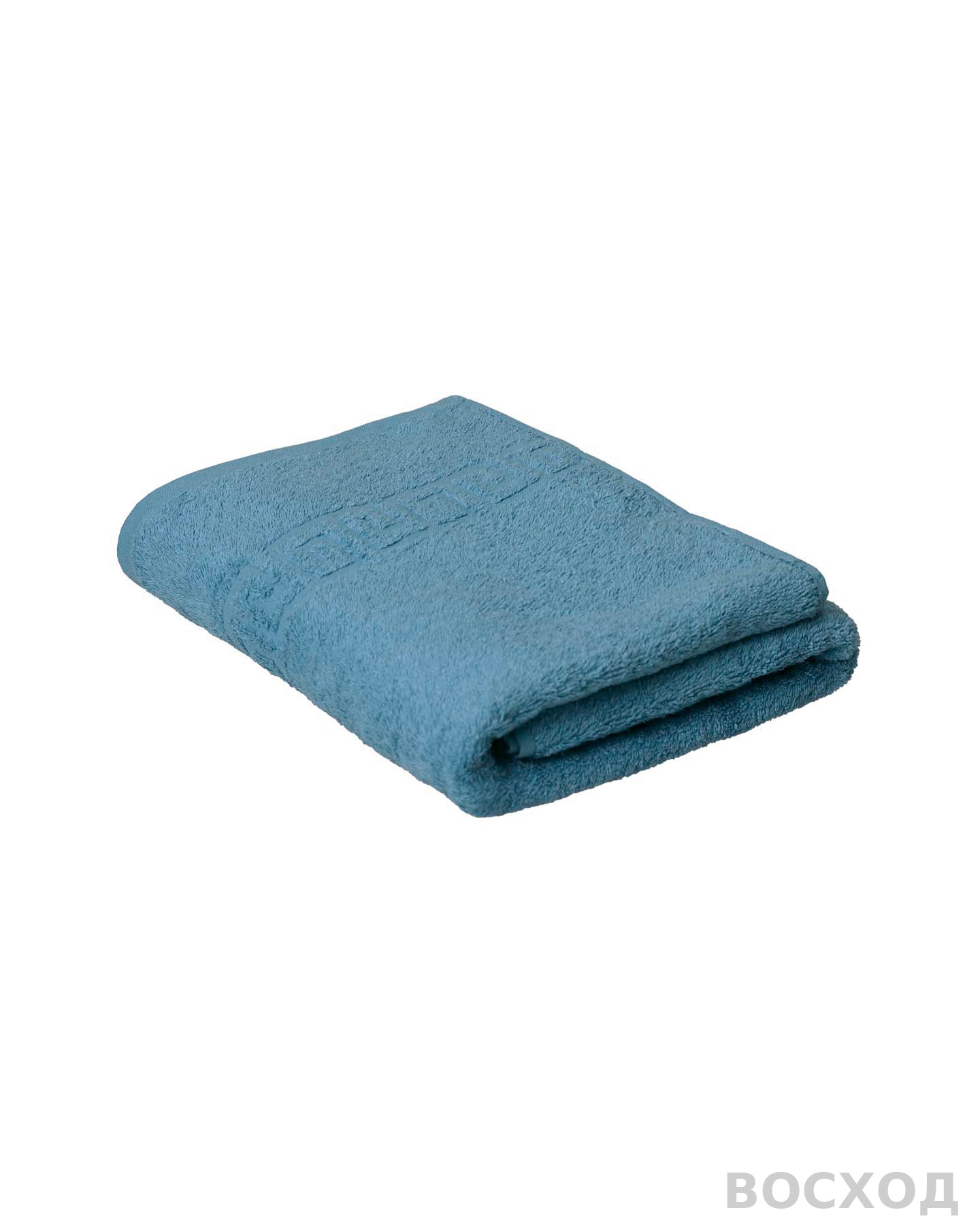 Полотенце махровое (50х90) темно-бирюзовый 430 г/м2 (Туркмения) (х100) (ЧЗ)
