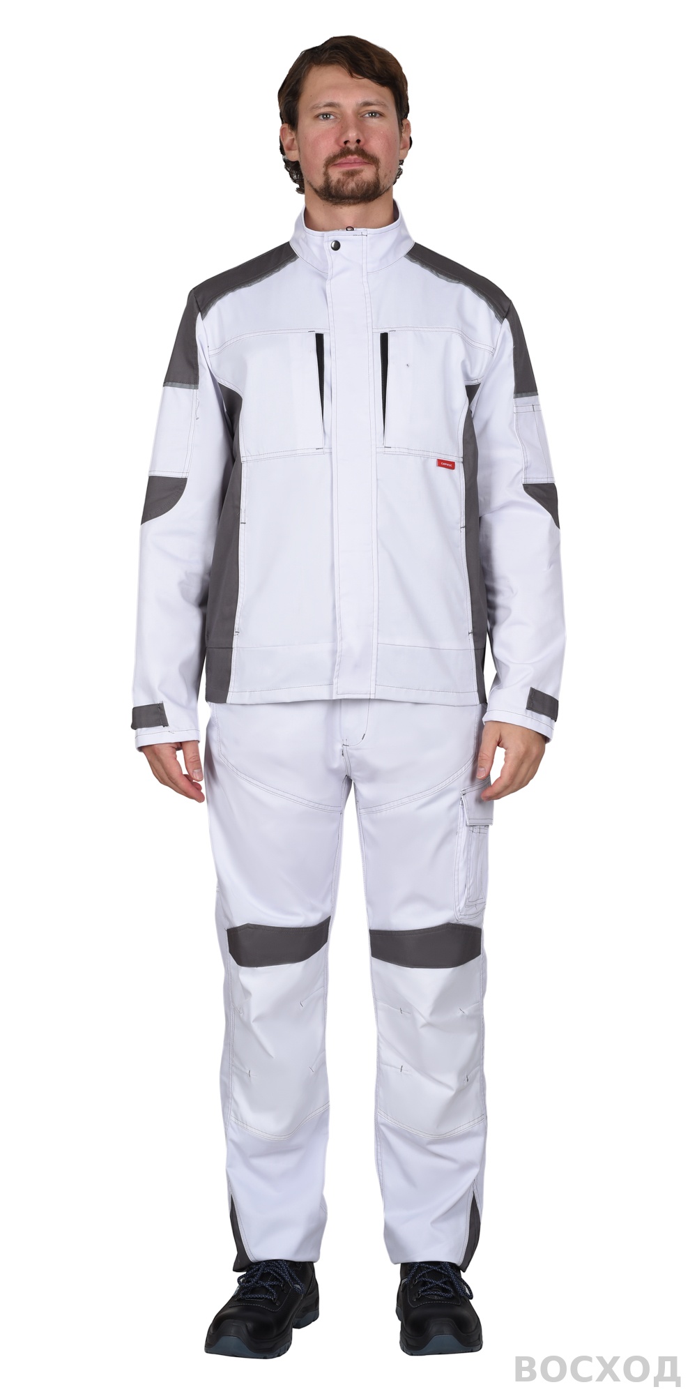 Куртка СИРИУС-ЦИТРИН со средне-серым