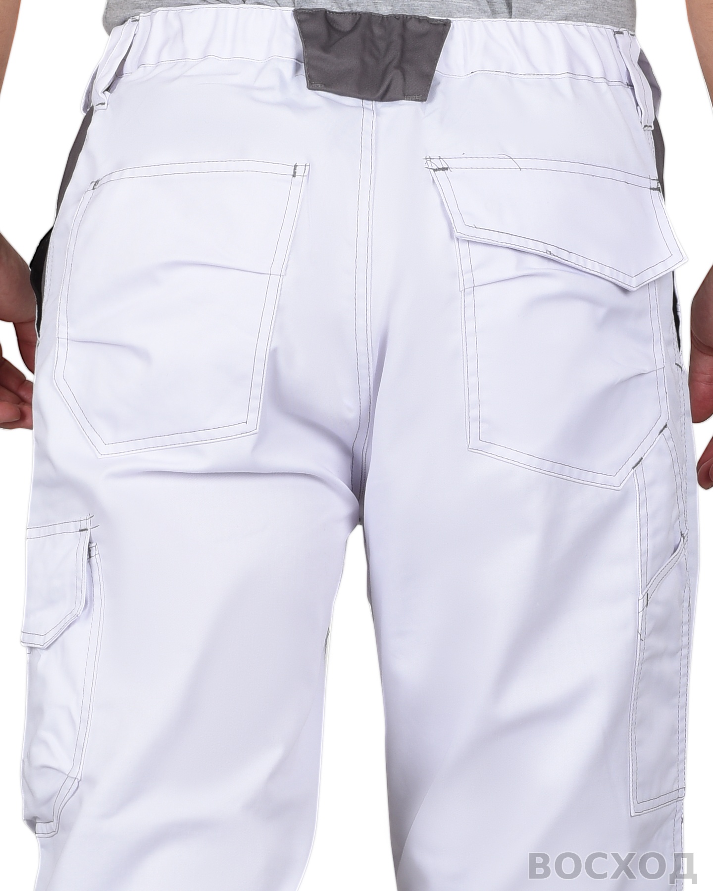 Брюки СИРИУС-ЦИТРИН со средне-серым