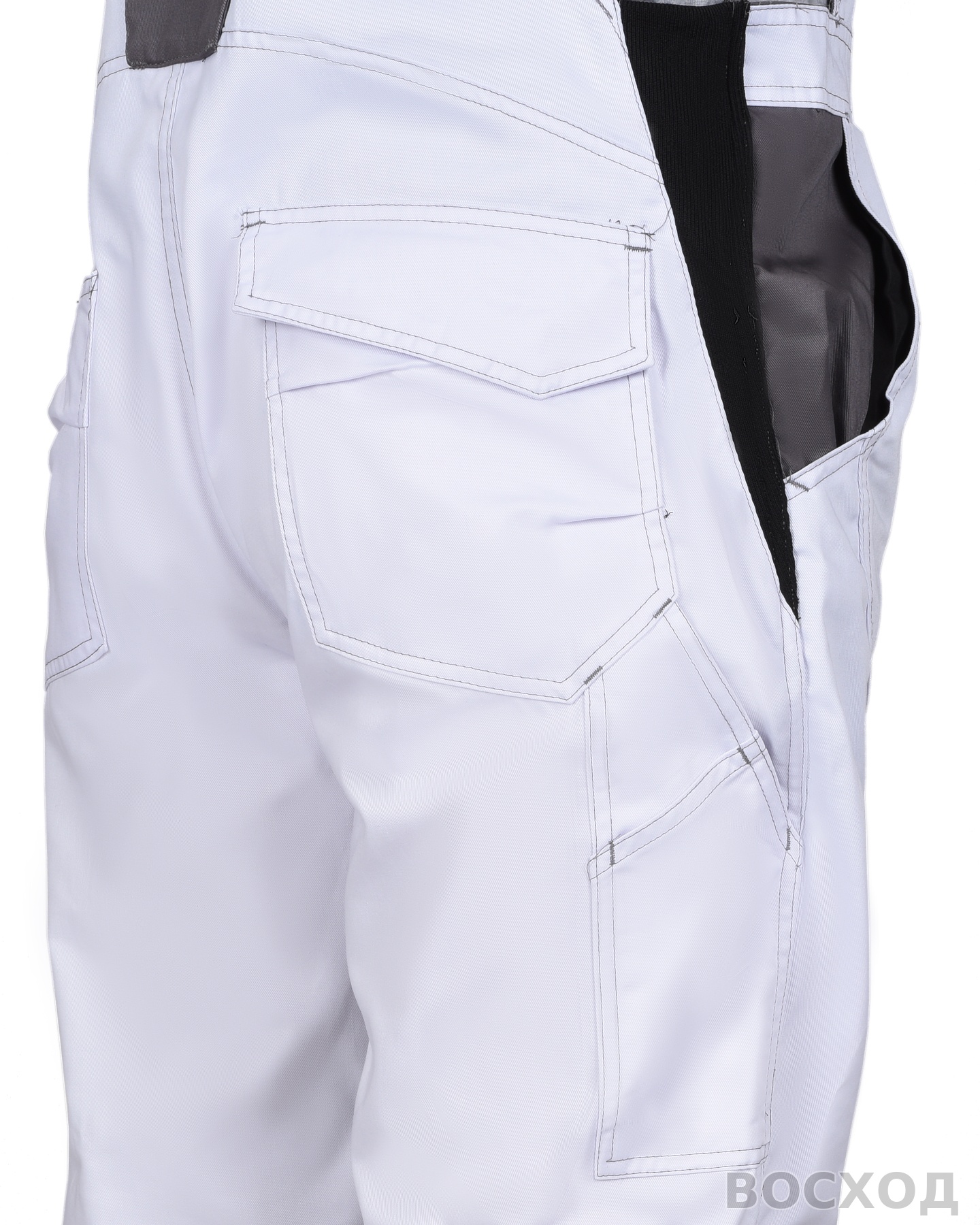 Полукомбинезон СИРИУС-ЦИТРИН со средне-серым