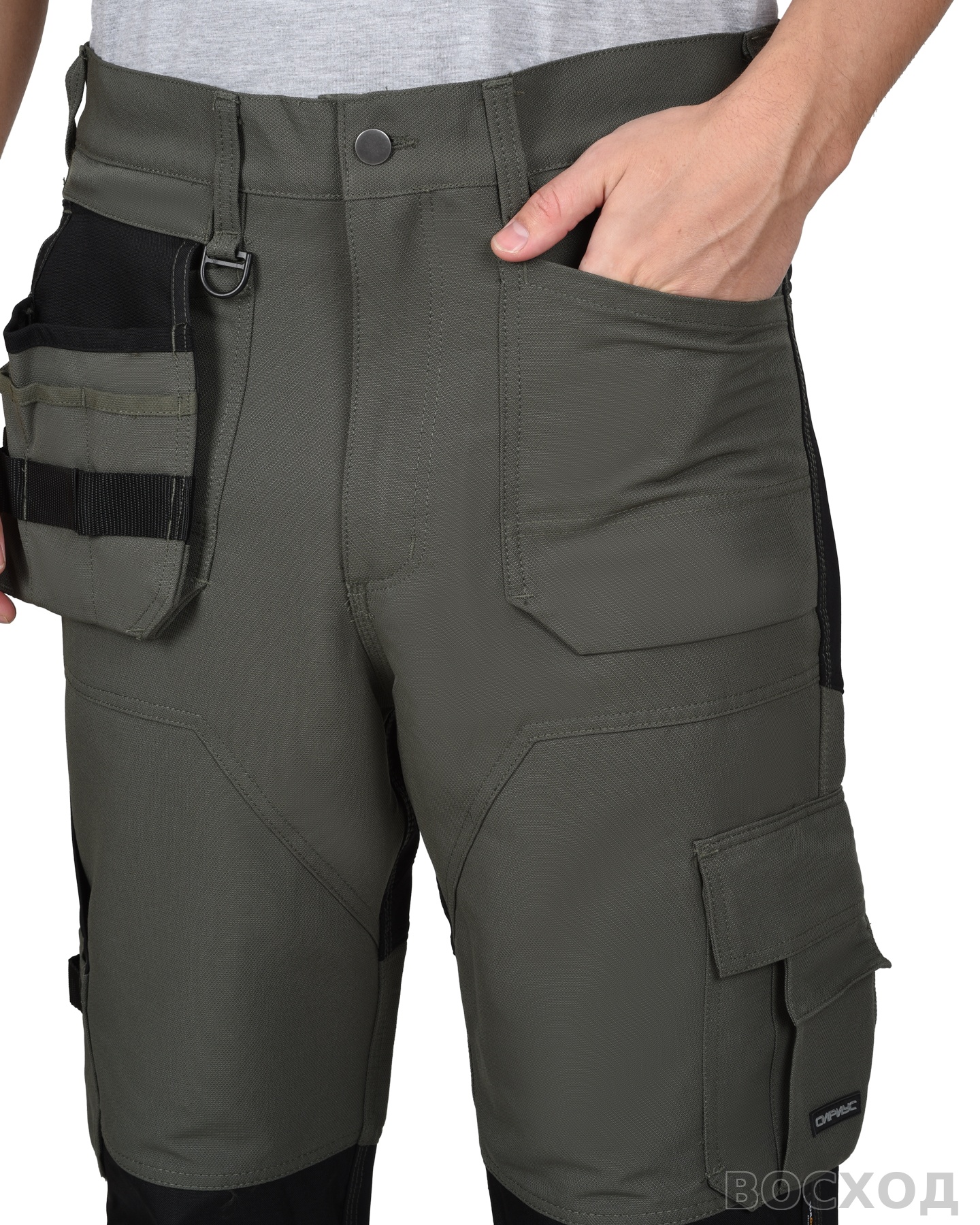 Костюм СИРИУС-ТРИТОН куртка, брюки с черным тк.Кошачий глаз