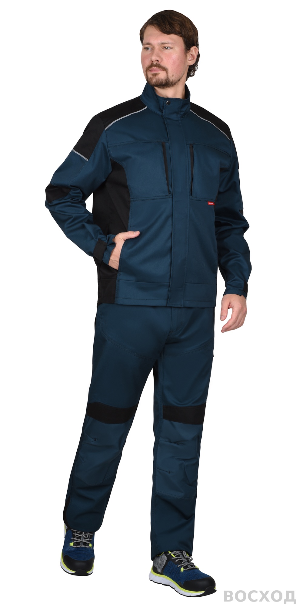 Куртка СИРИУС-ЦИТРИН с черным