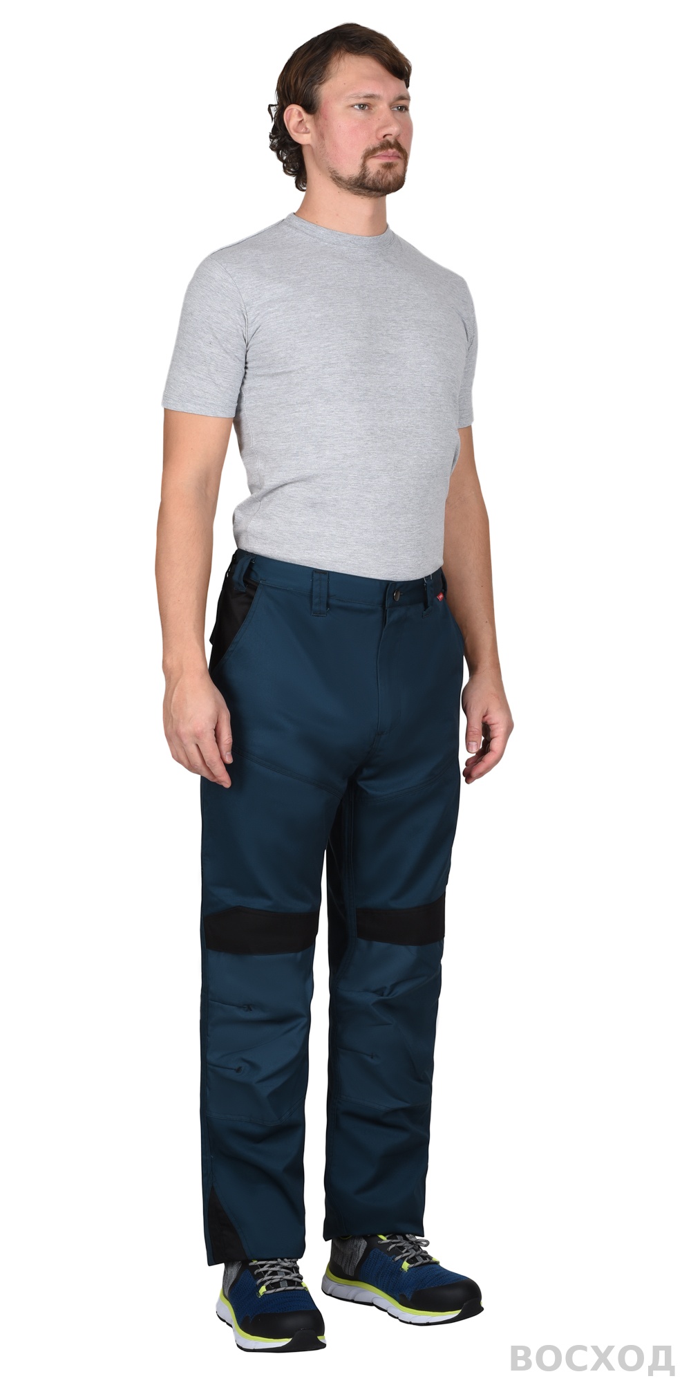 Брюки СИРИУС-ЦИТРИН с черным