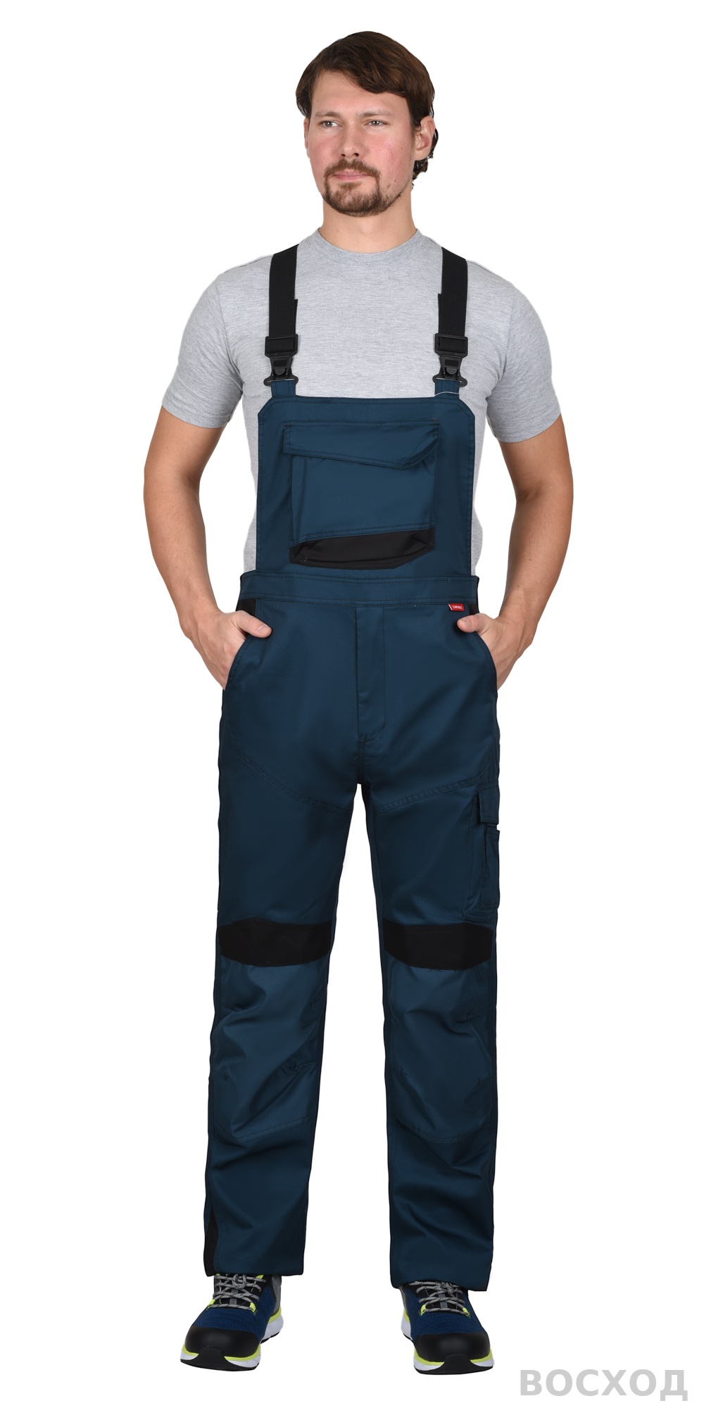 Полукомбинезон СИРИУС-ЦИТРИН с черным