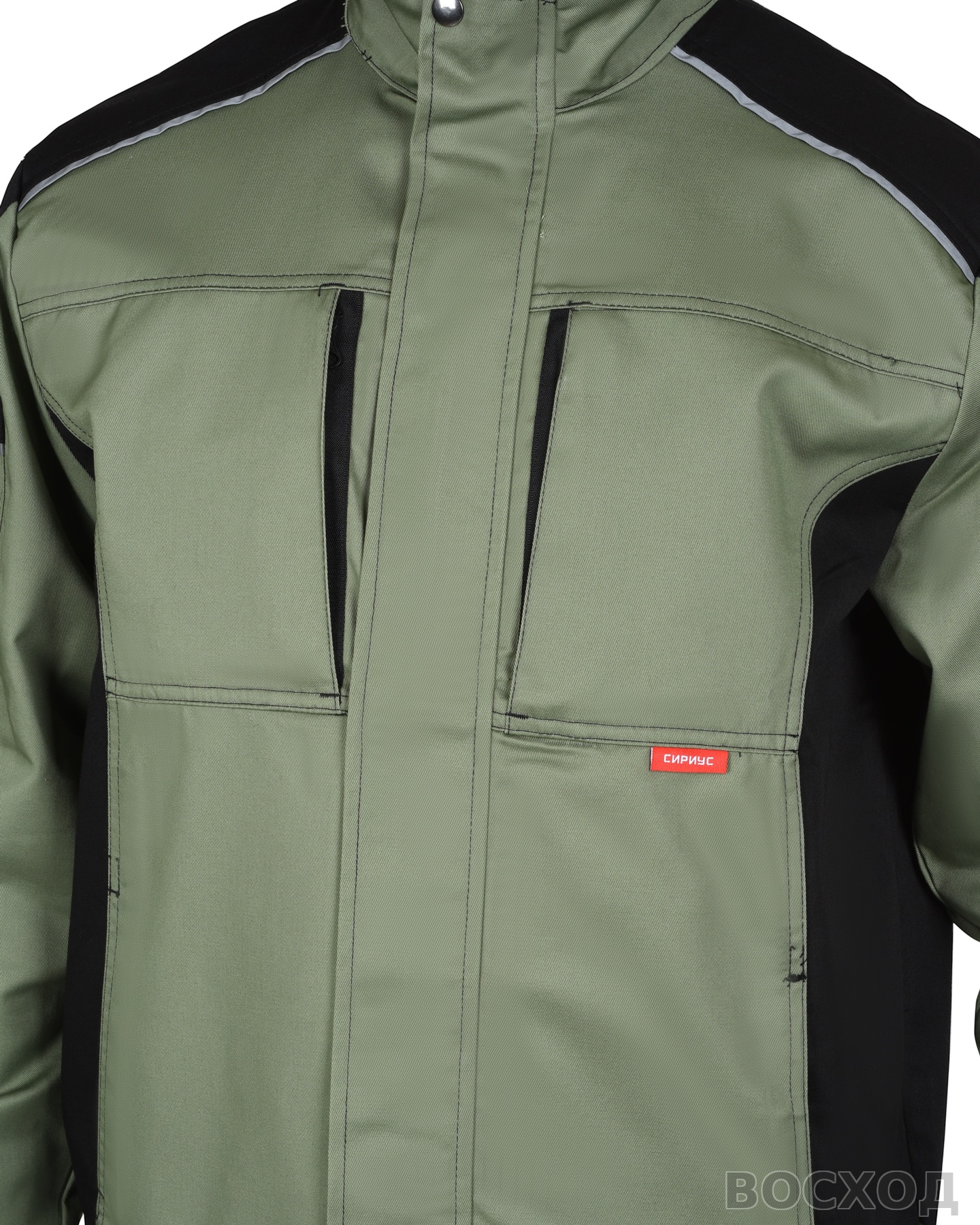 Куртка СИРИУС-ЦИТРИН светло- с черным