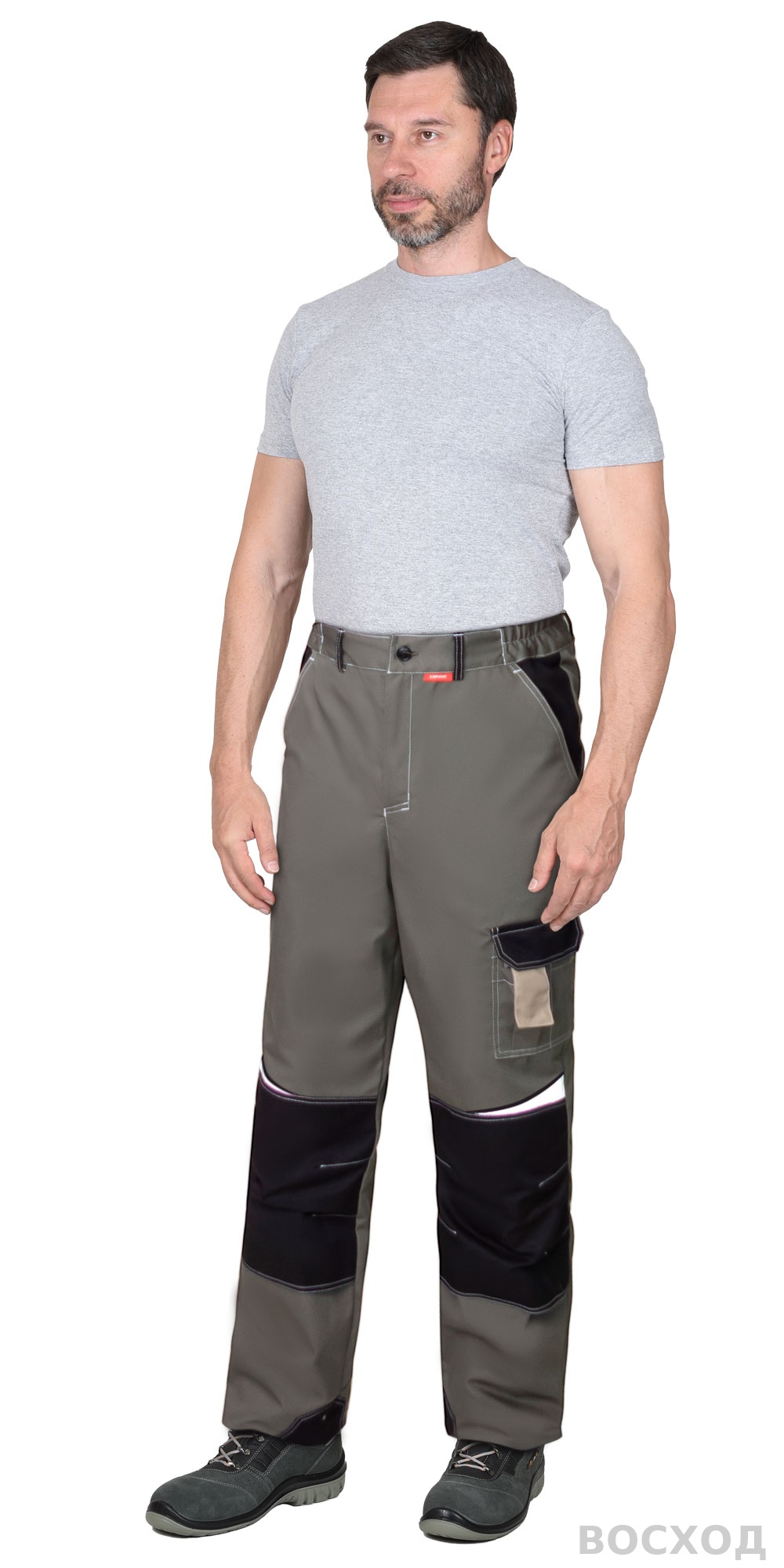 Брюки СИРИУС-КАСПИЙ с черным и песочным, СОП