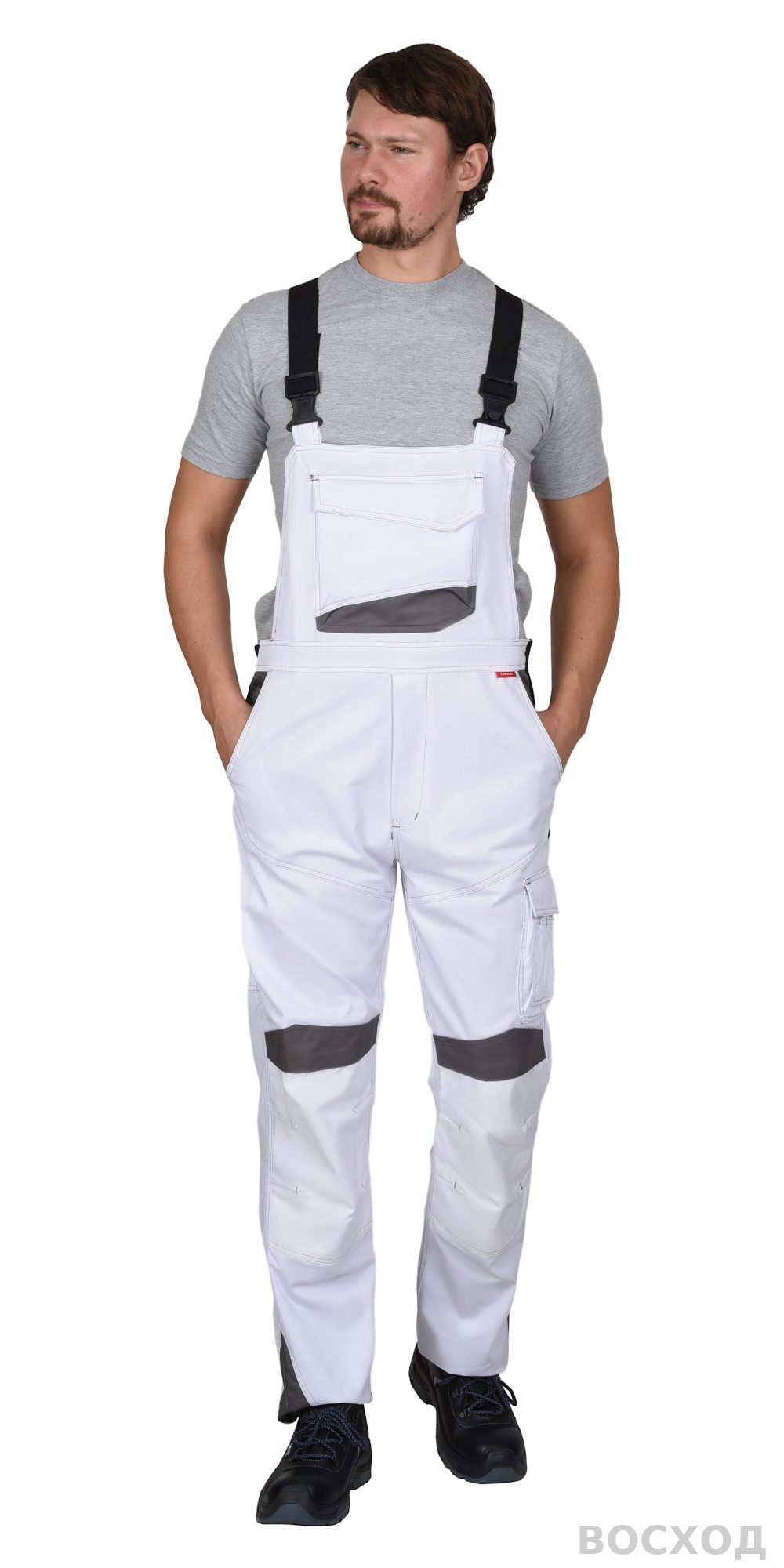 Костюм СИРИУС-ЦИТРИН куртка, п/к со средне-серым