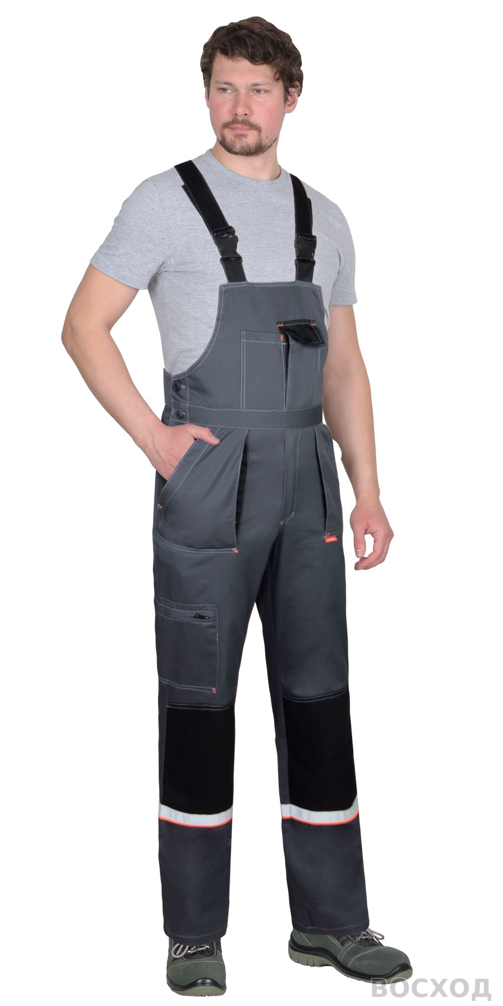 Полукомбинезон СИРИУС-РОДОС темно- с черным