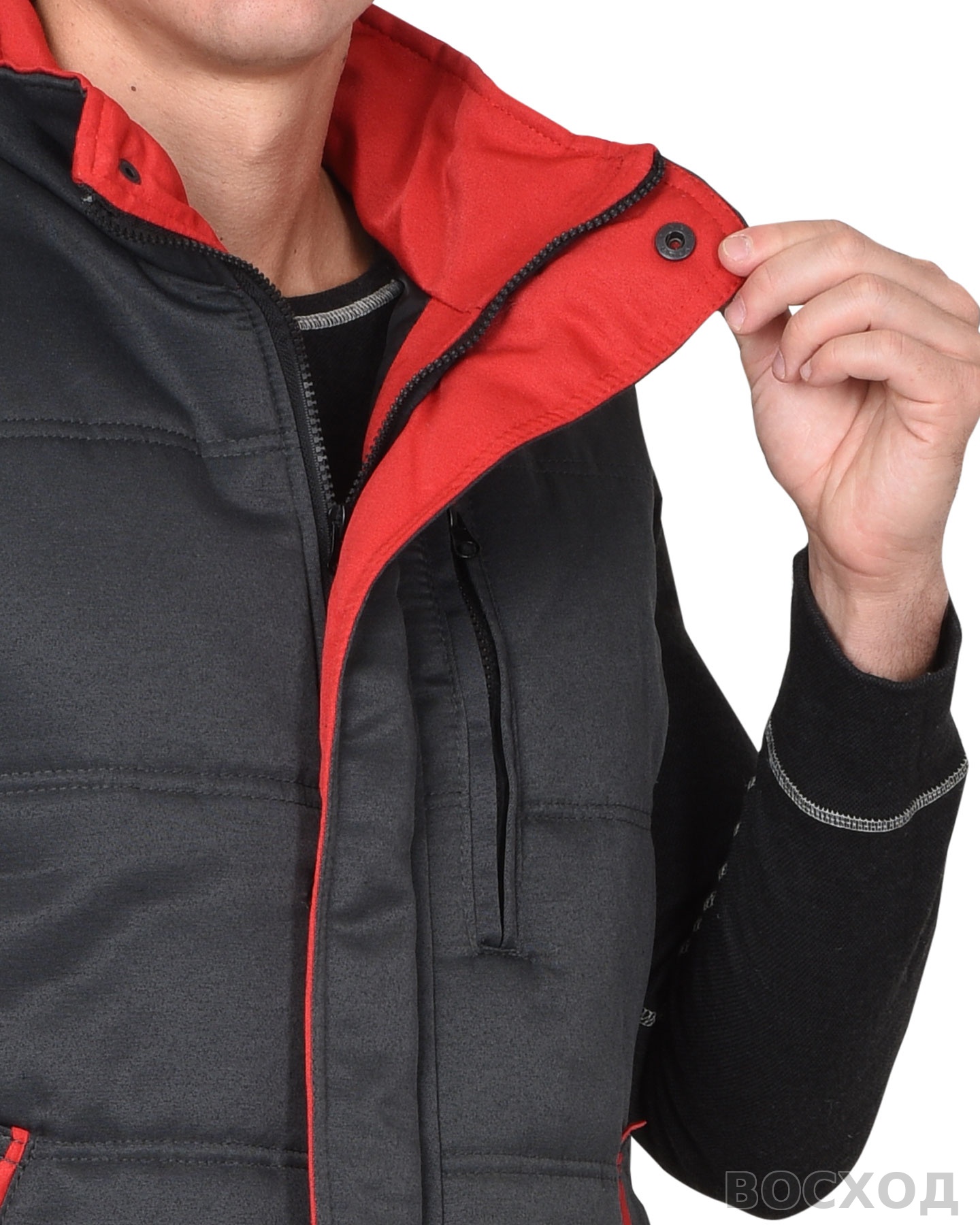 Жилет СИРИУС-ПРОФИ утеплённый, темно