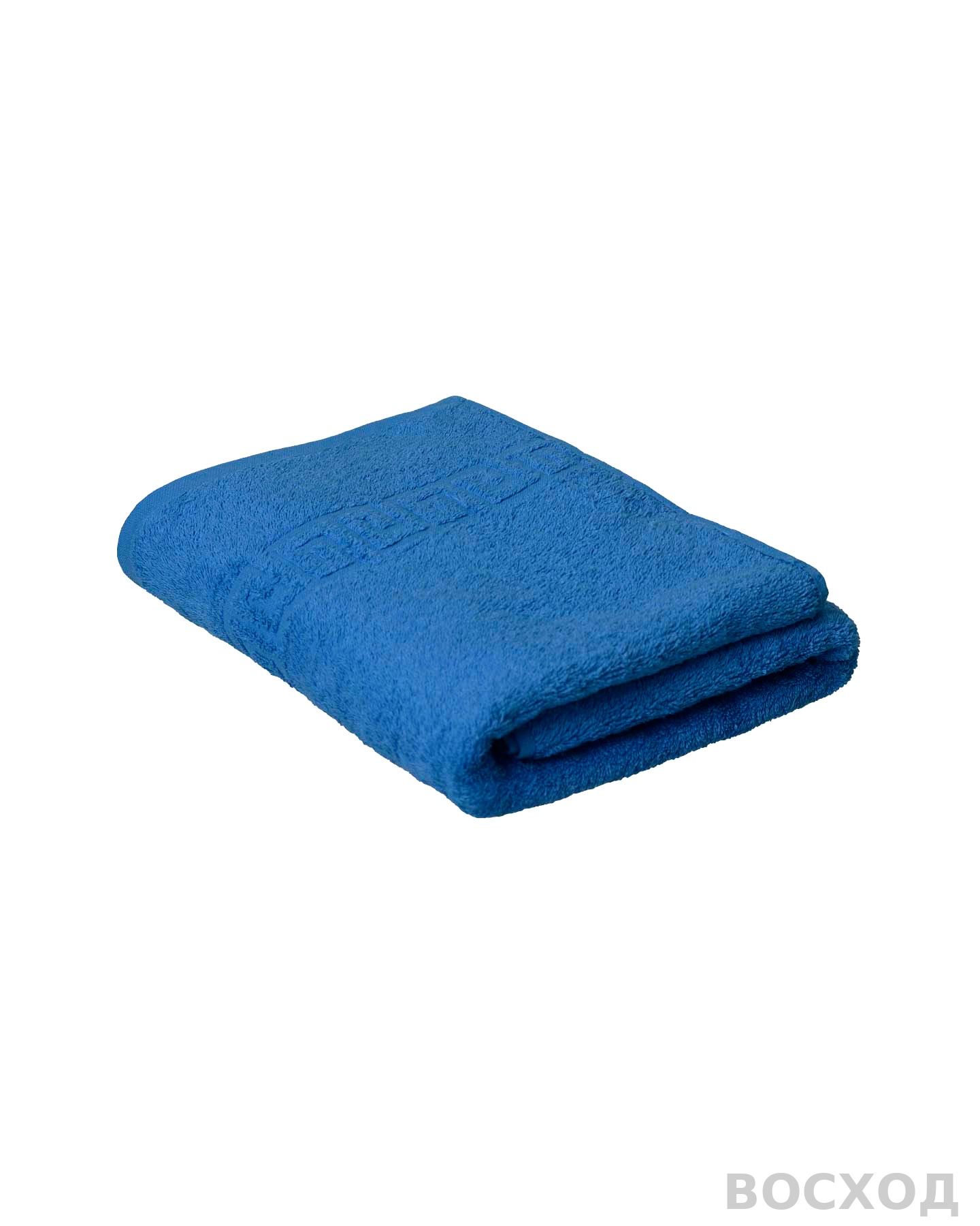 Полотенце махровое (100х180) синий (aegean blue) 430 г/м2 (Туркмения) (30)