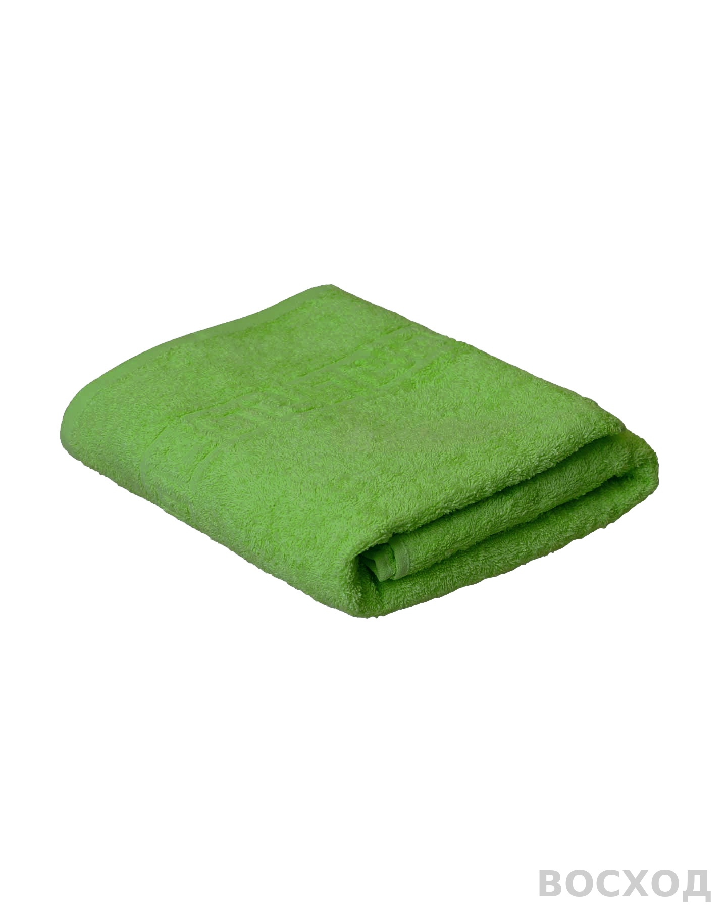 Полотенце махровое (40х70) светло-зеленый (bud green) 430 г/м2 (Туркмения) (х180)
