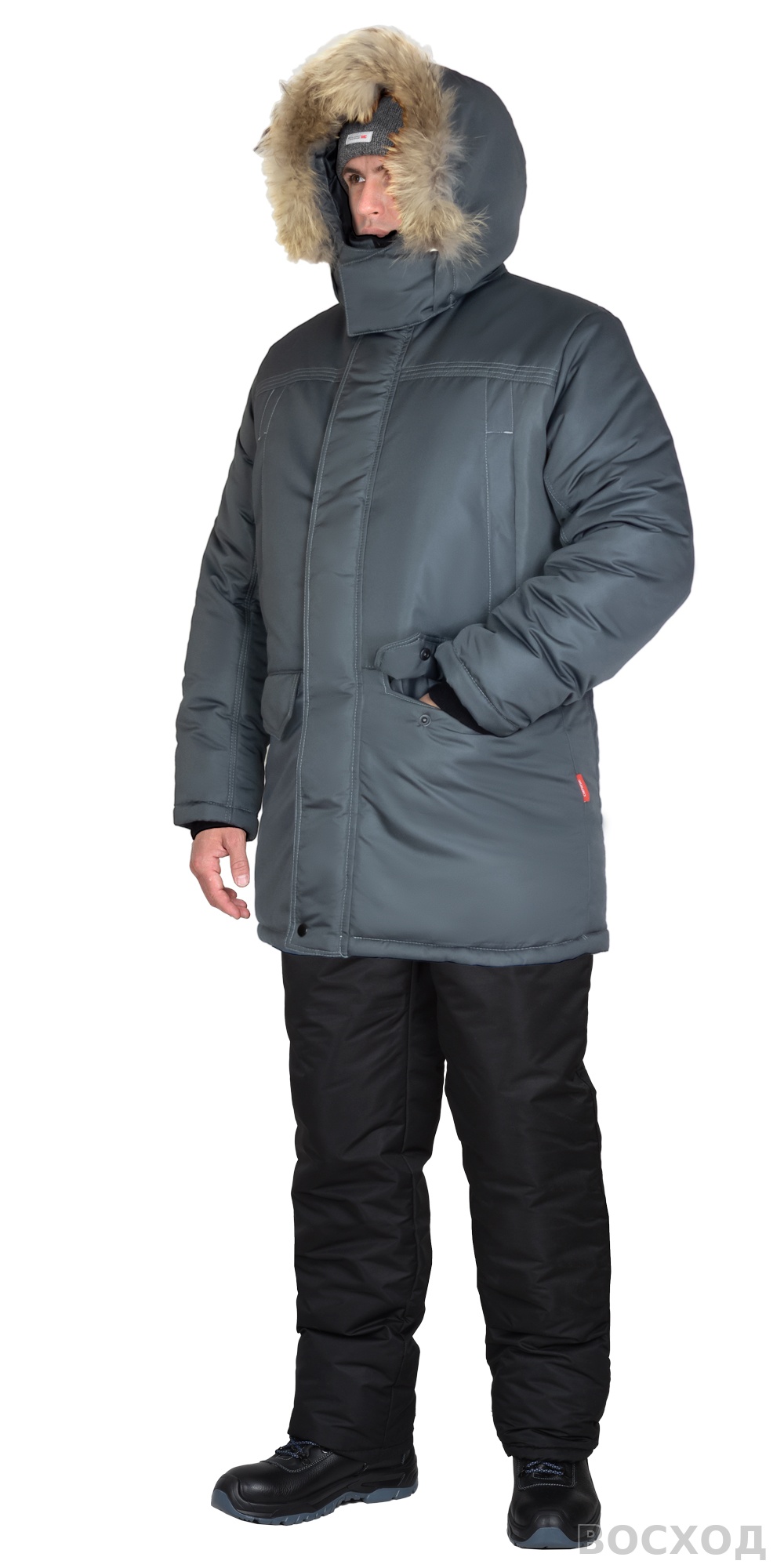 Куртка СИРИУС-КАЙКОР тёмно-серая