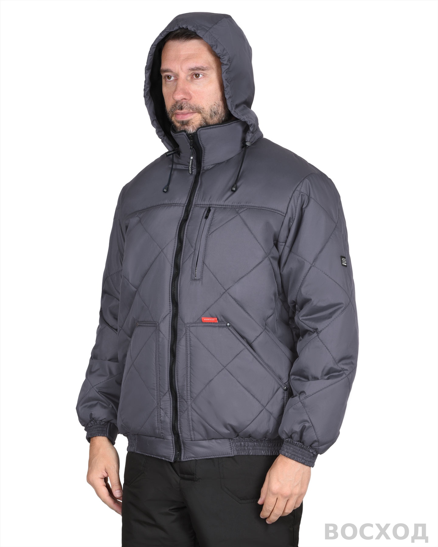 Куртка СИРИУС-ПРАГА-ЛЮКС тёмно- баклажан