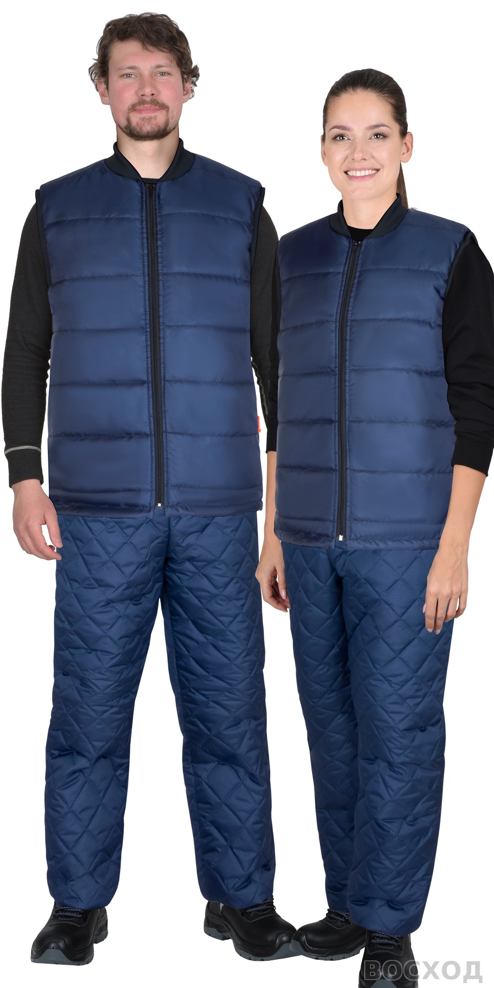 Жилет СИРИУС-МИШЛЕН утепленный, универсальный, тёмно