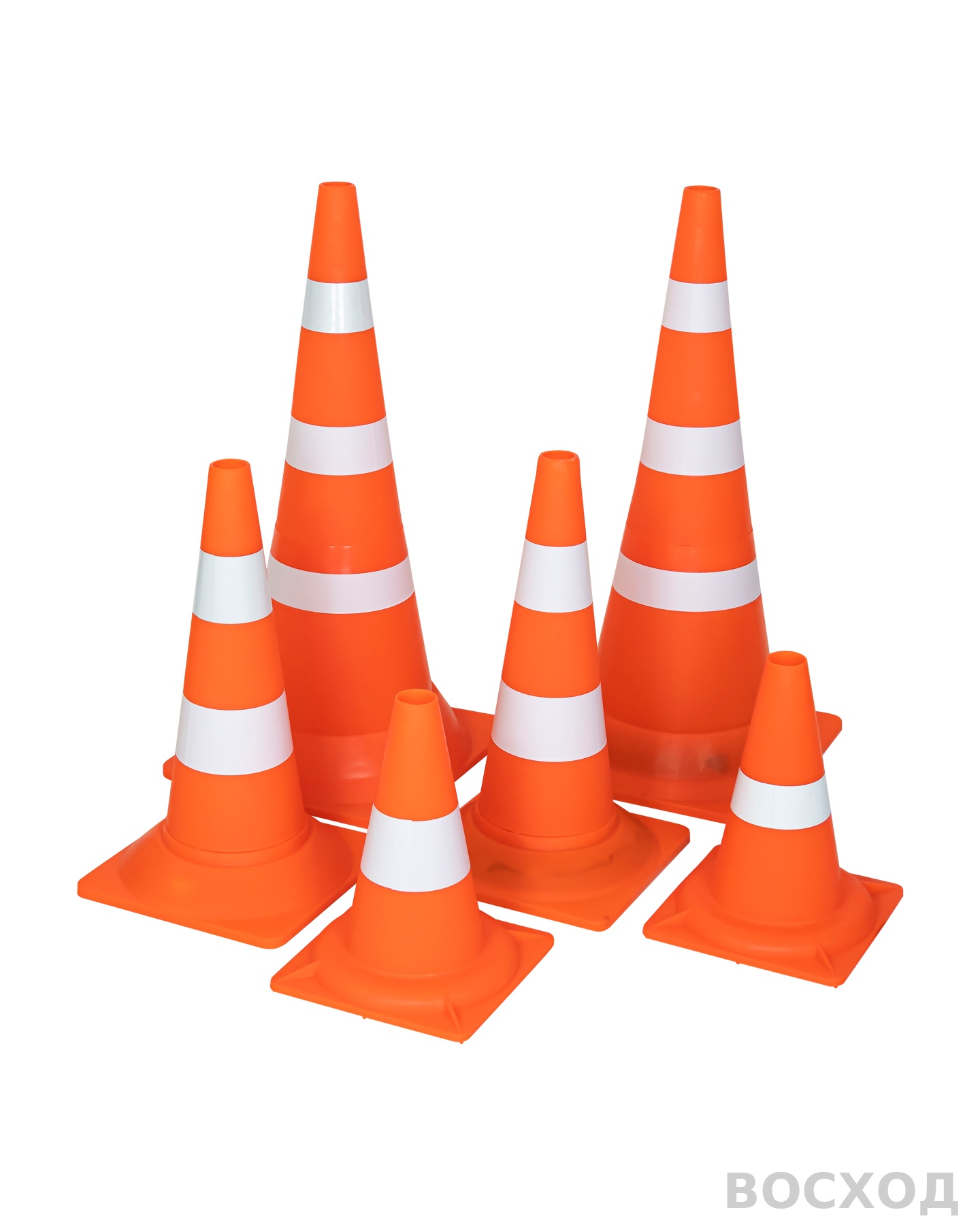 Конус сигнальный дорожный КС-1.3 320 мм мягкий с СОП